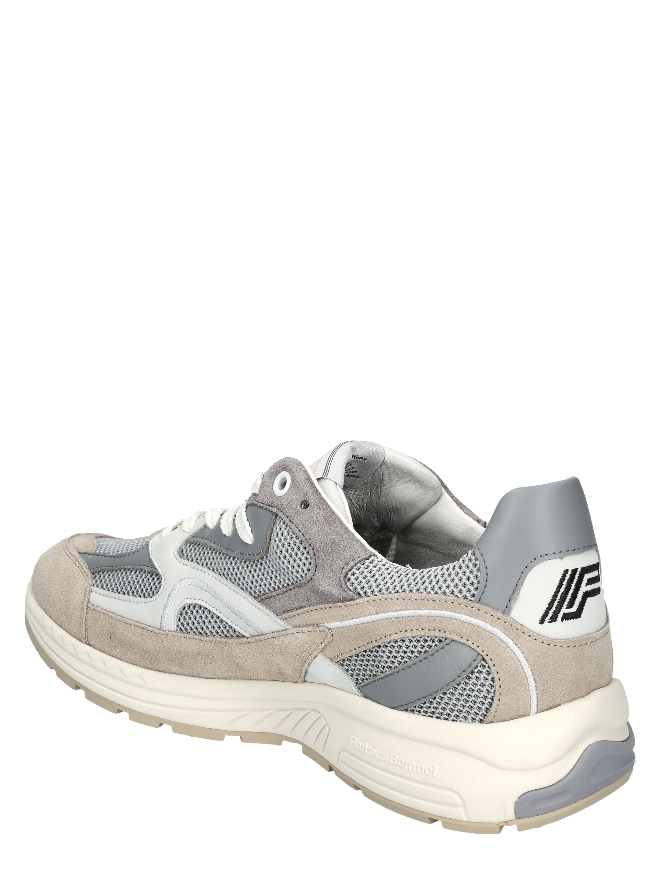 sneaker, grijze schoenen, mesh, suede, demping