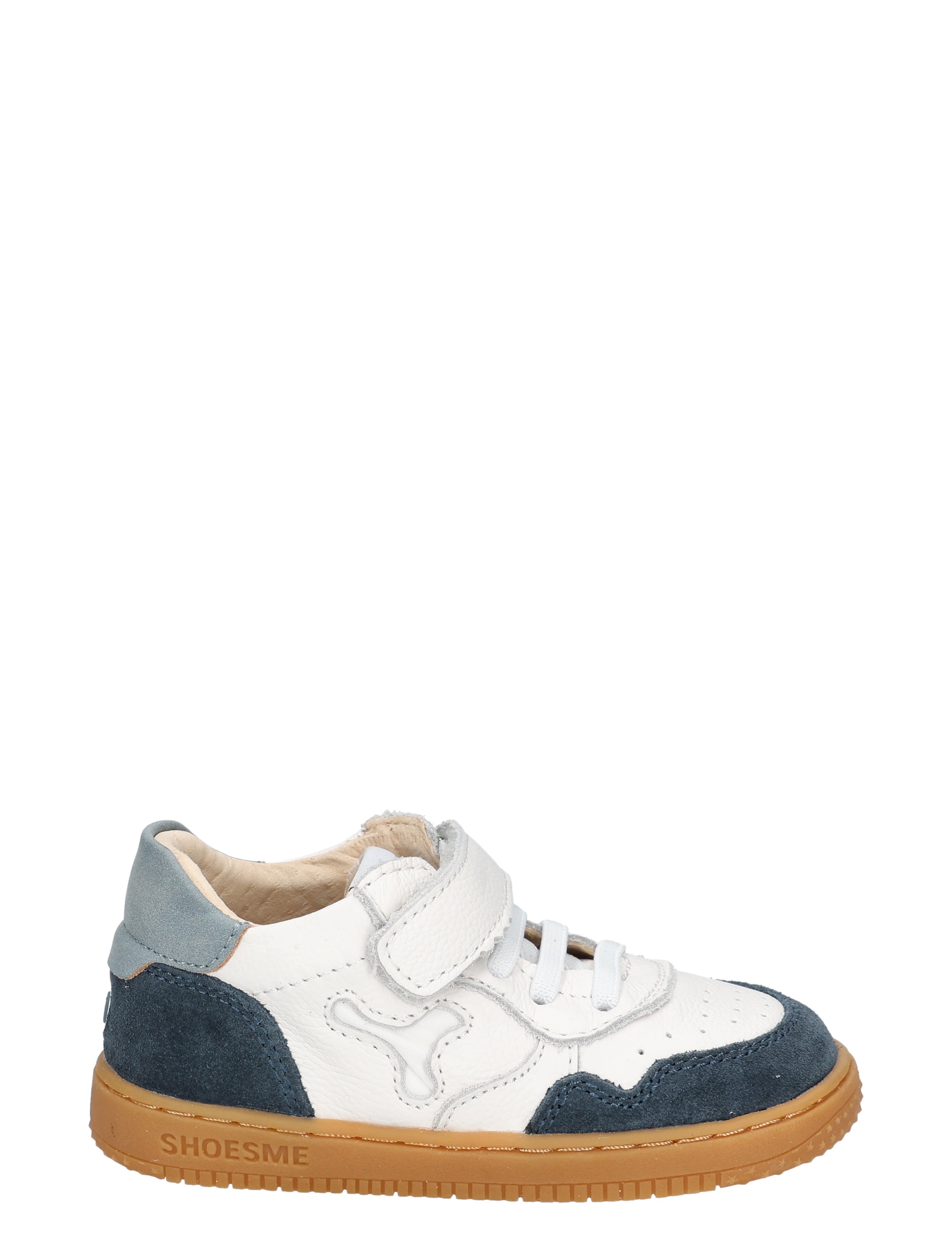Shoesme - BN25S012 A White Dark Blue - Jongens - Babyshoenen - 50555_83_1