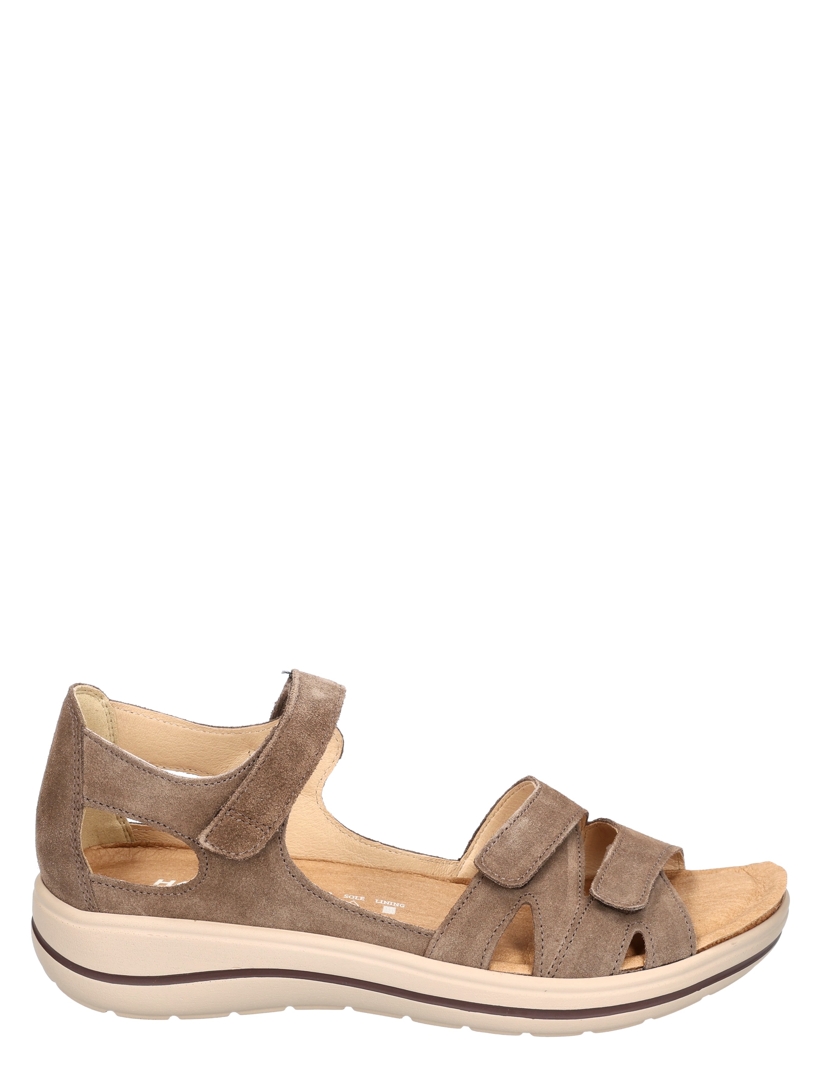 Hartjes - Pop Taupe G-Wijdte - Dames - Sandalen - 50530_22_1