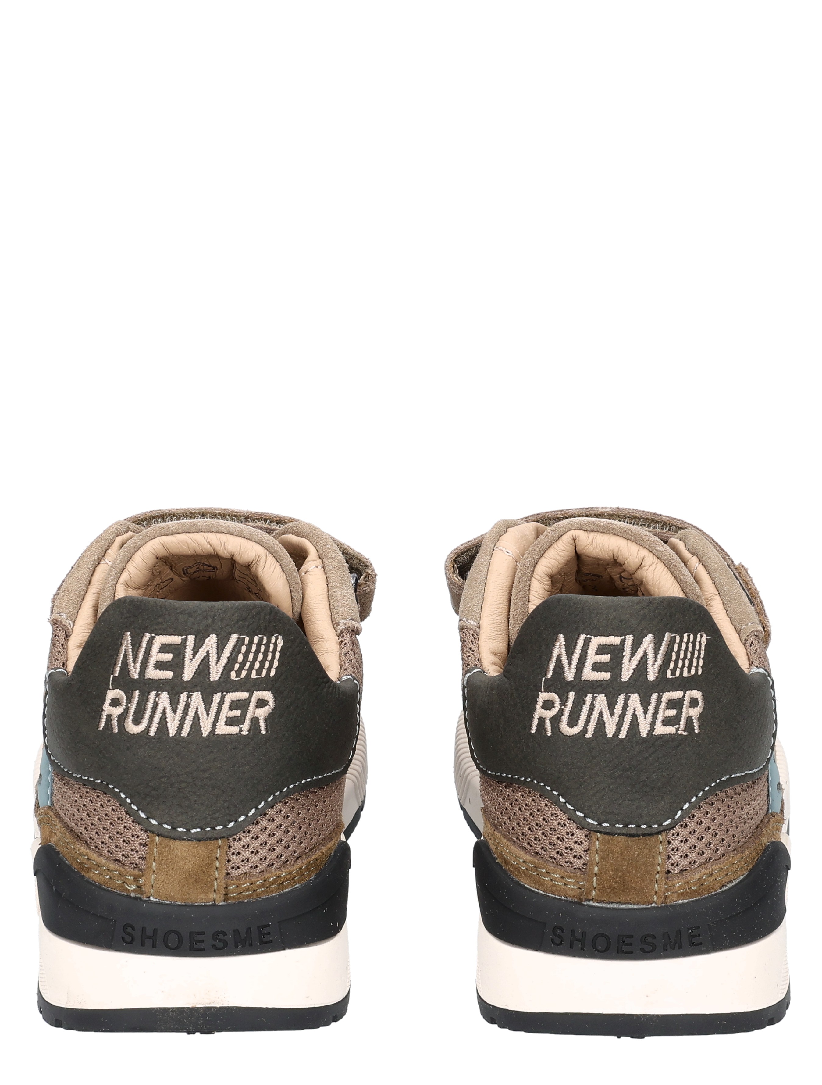 sportschoenen, casual, kleurbruin, mesh, linie