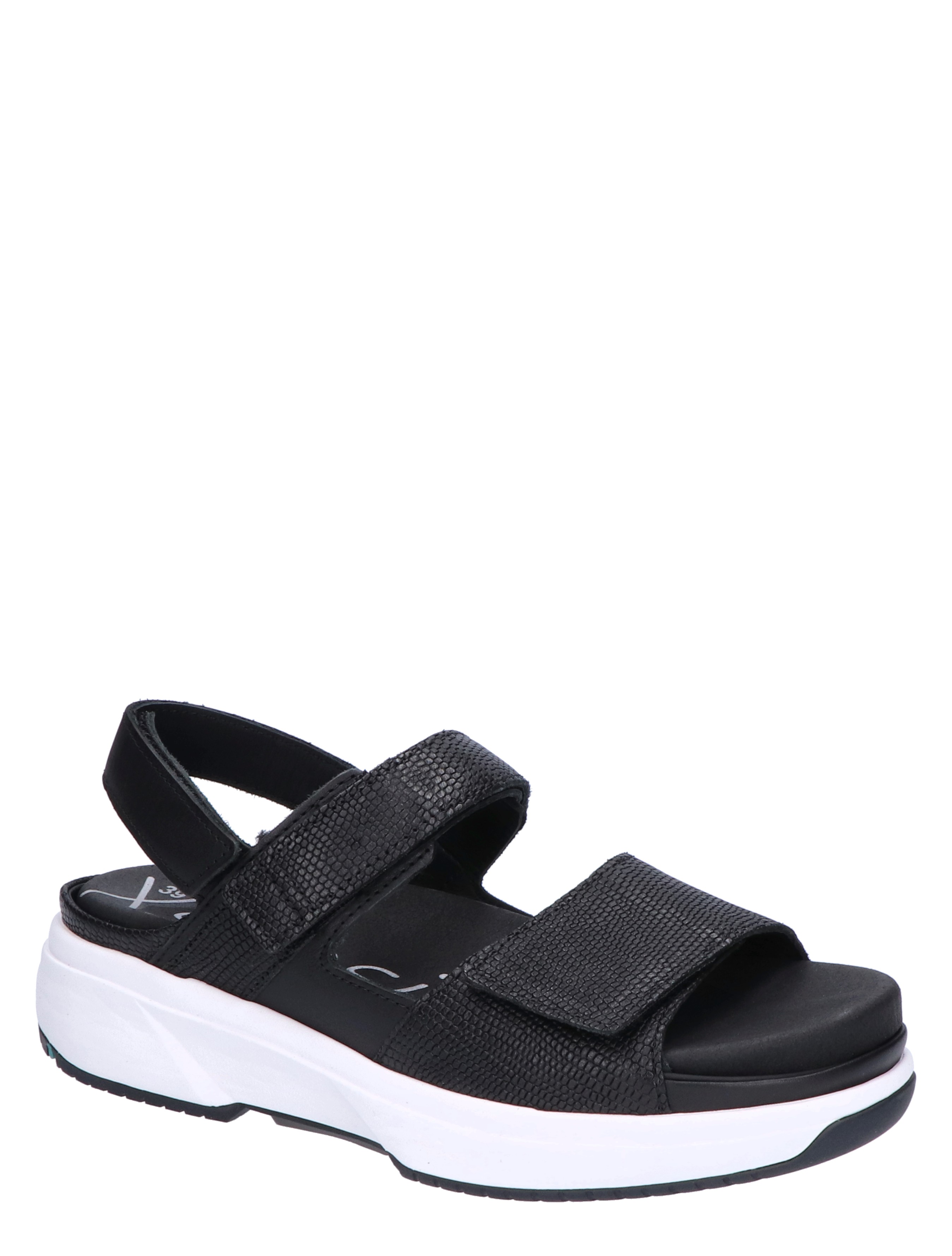 Xsensible - 30700.5 Aruba 009 Black G/H Wijdte - Dames - Sandalen - 43888_11_3