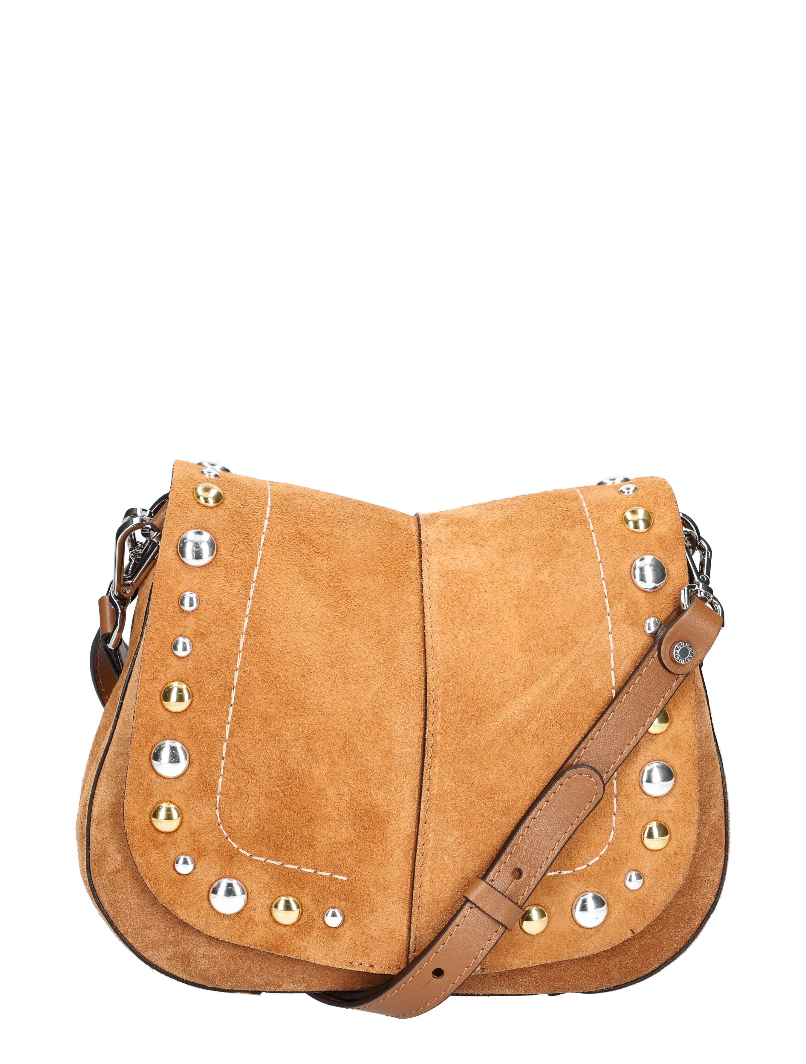 Gianni Chiarini - Helena Round Caramel - Dames - Schoudertassen - 49693_22_1