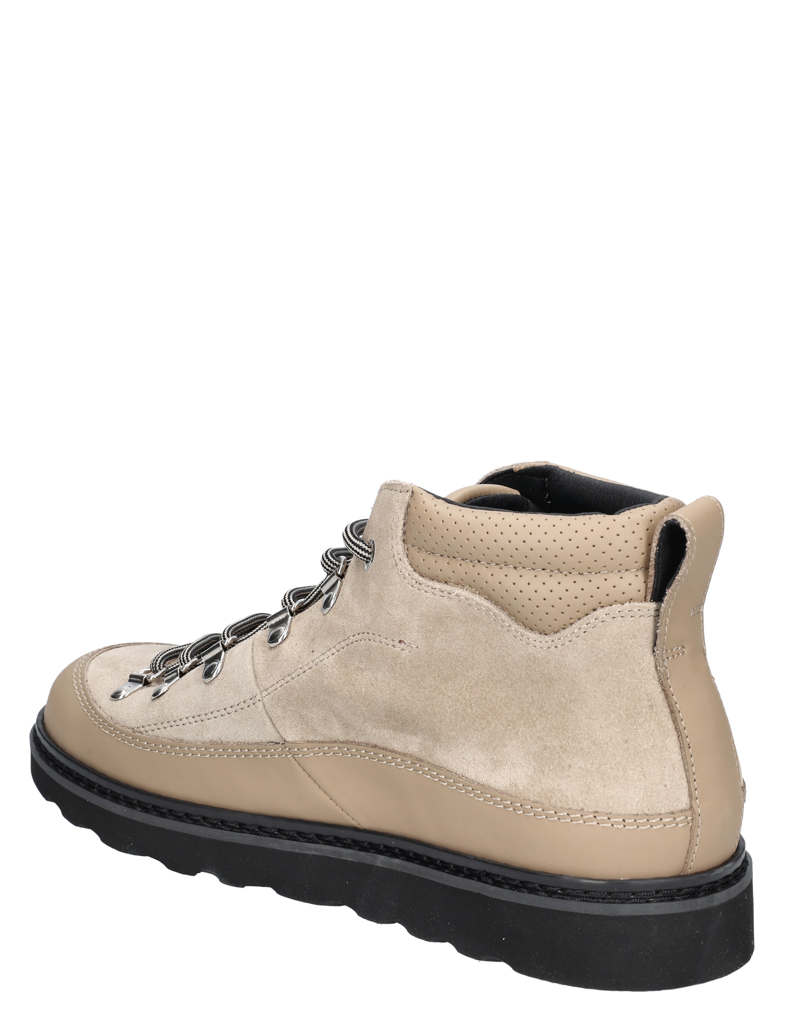 hiking boot, beige, suede, ankle boot, lug sole