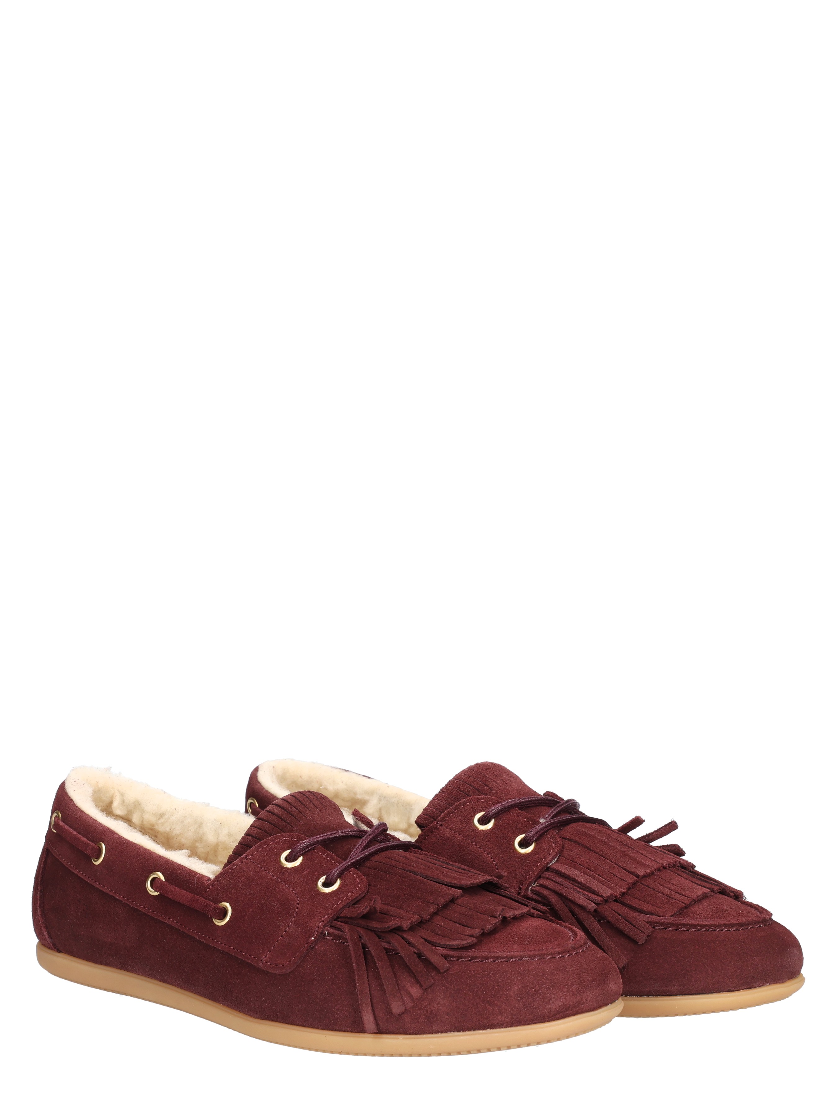 DWRS Label - Latty Fringes B11975-04 4578 Bordeaux - Dames - Sneakers - Lage Sneakers - 50361_42_5