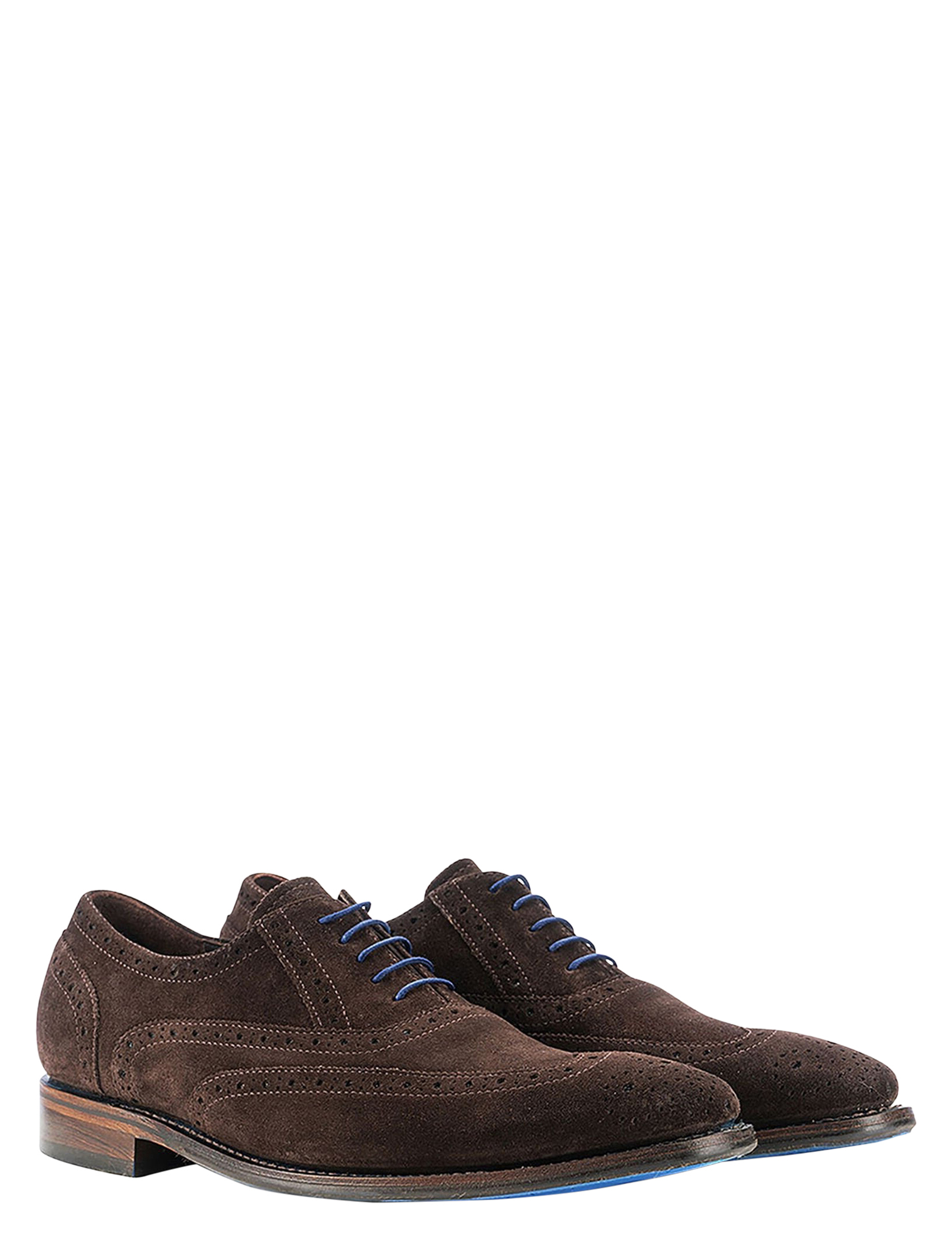 Floris van Bommel - De Loper SFM-30248 04.07 Dark Brown H-Wijdte - Heren - Veterschoenen - Nette Veterschoenen - 46557_22_3