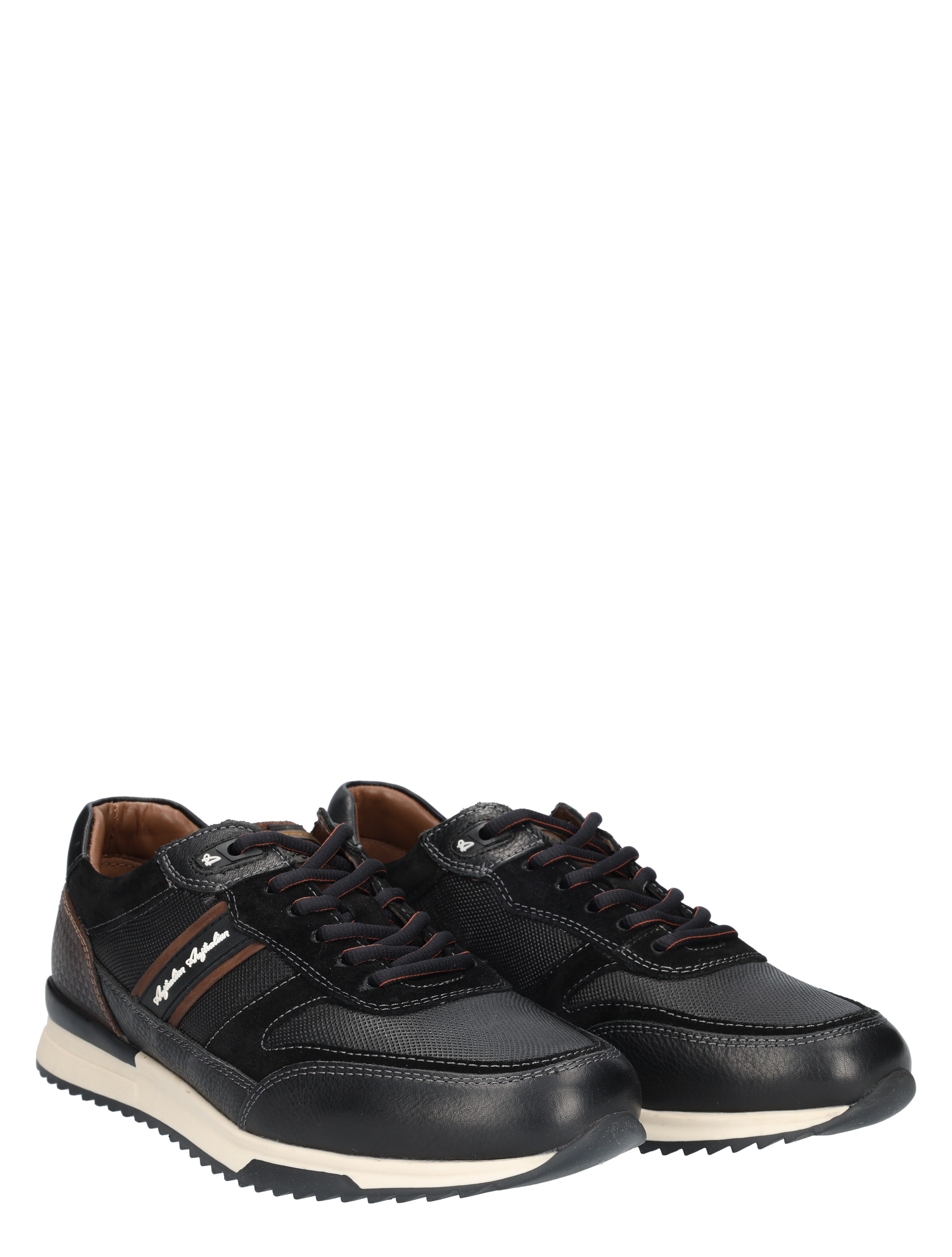 Australian - Filmon Black Cognac - Heren - Veterschoenen - Casual Veterschoenen - 48941_11_5