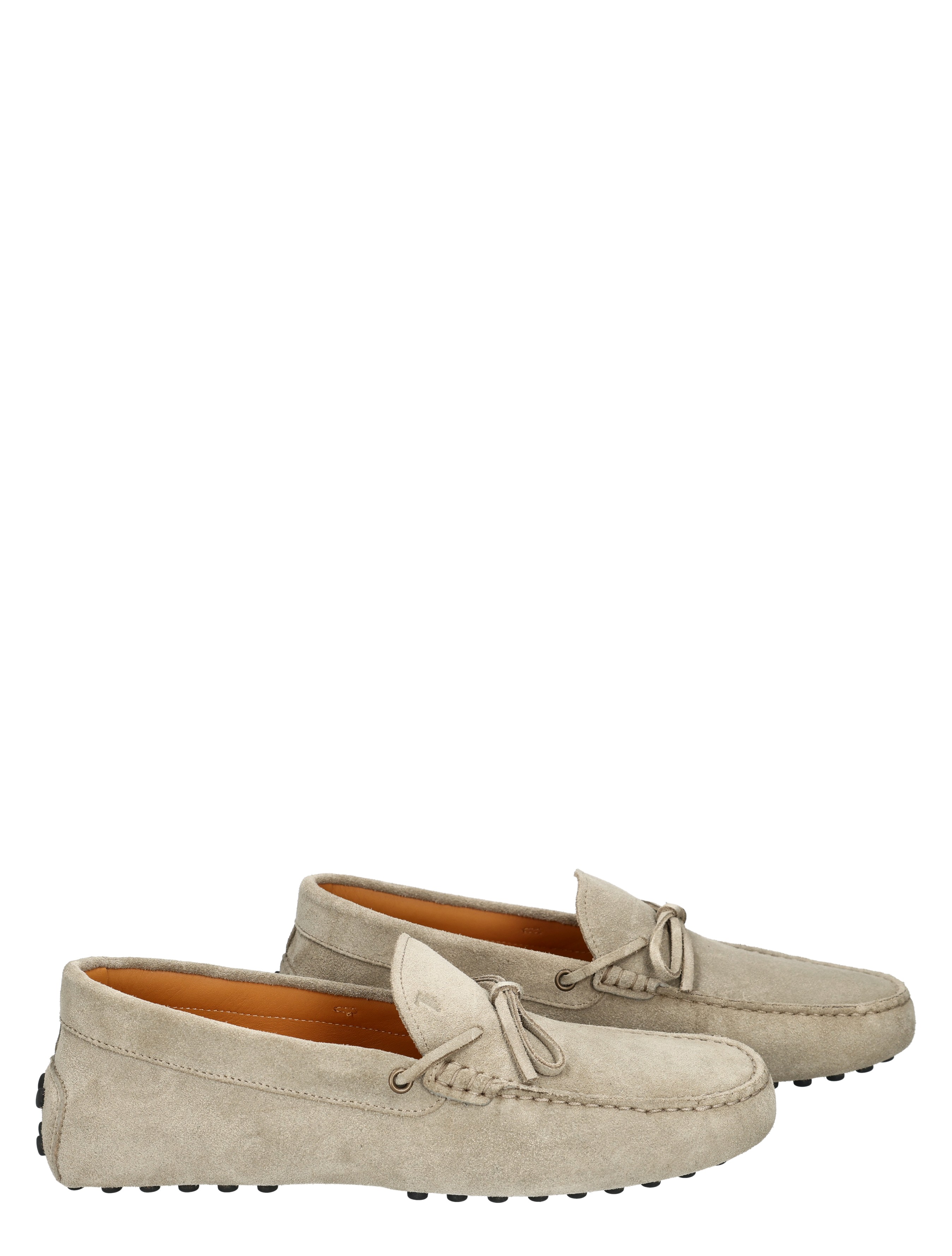 Tods - Gommino in Suede C405 Beige - Heren - Loafers - 49665_77_6