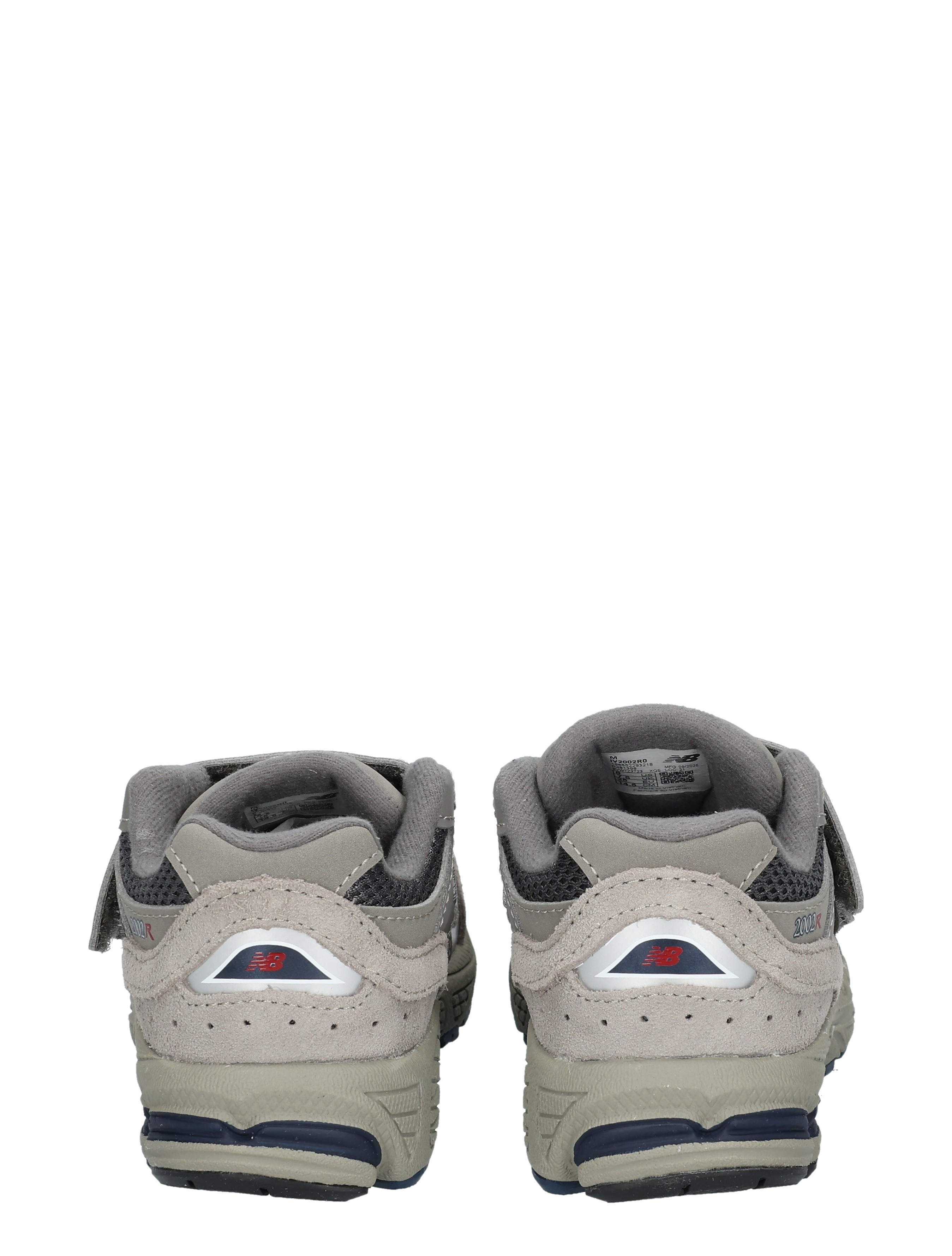 New Balance - 2002 Kids Velcro Grey Metallic Silver - Sneakers - Lage Sneakers - Jongens - 49639_77_6