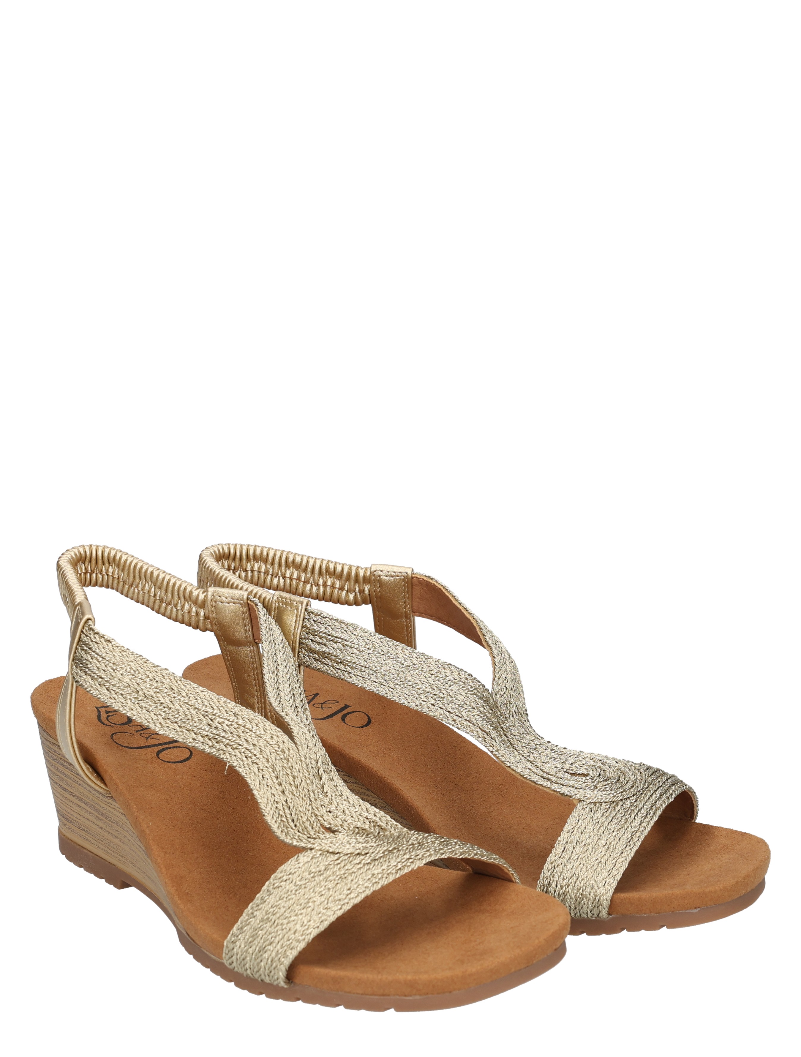 Lisa & Jo - Zowi Gold - Dames - Sandalettes - 50302_53_5