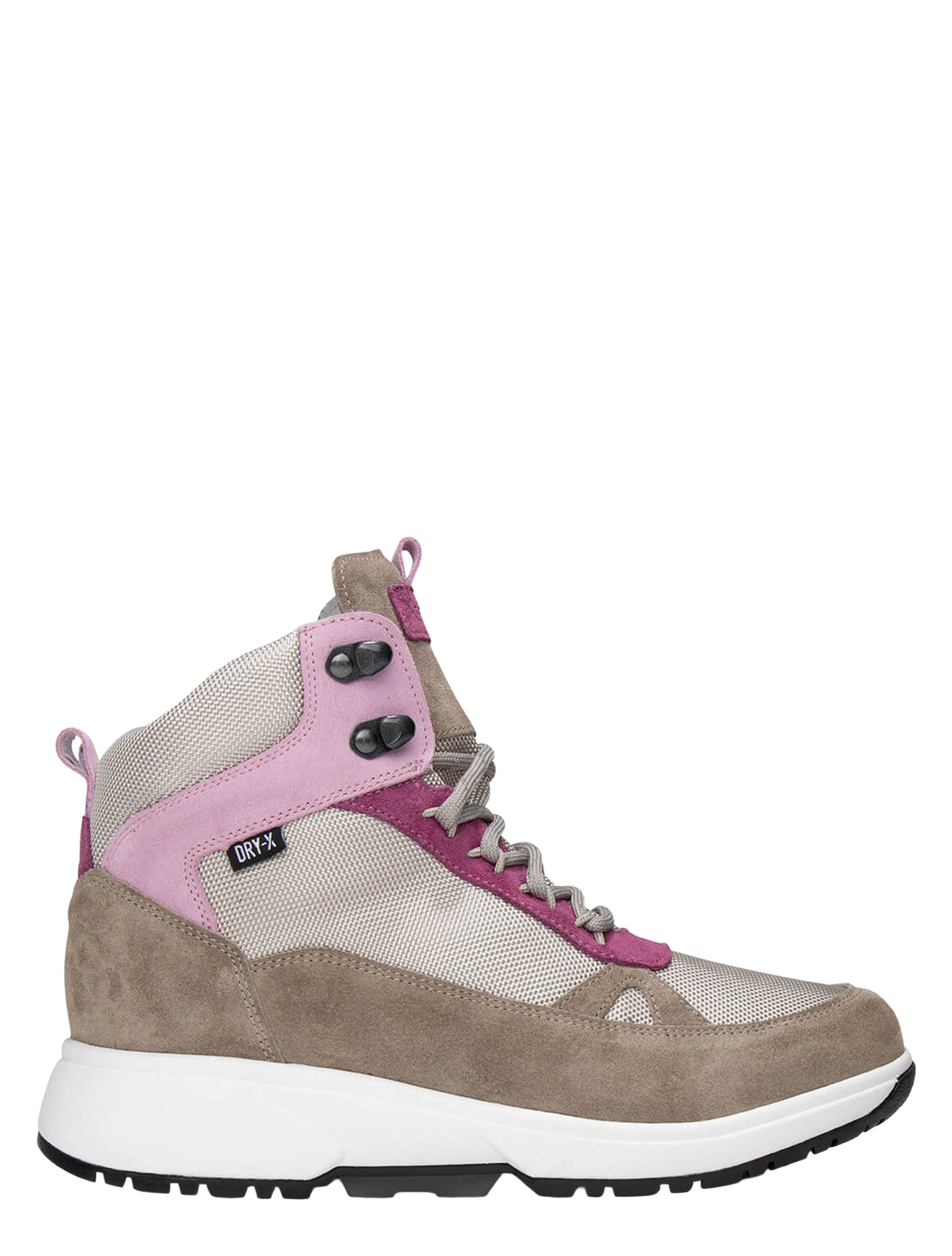 Xsensible - 40207.5 Taupe Combi H-Wijdte - Dames - Boots - Veter Boots - 51652_77_1