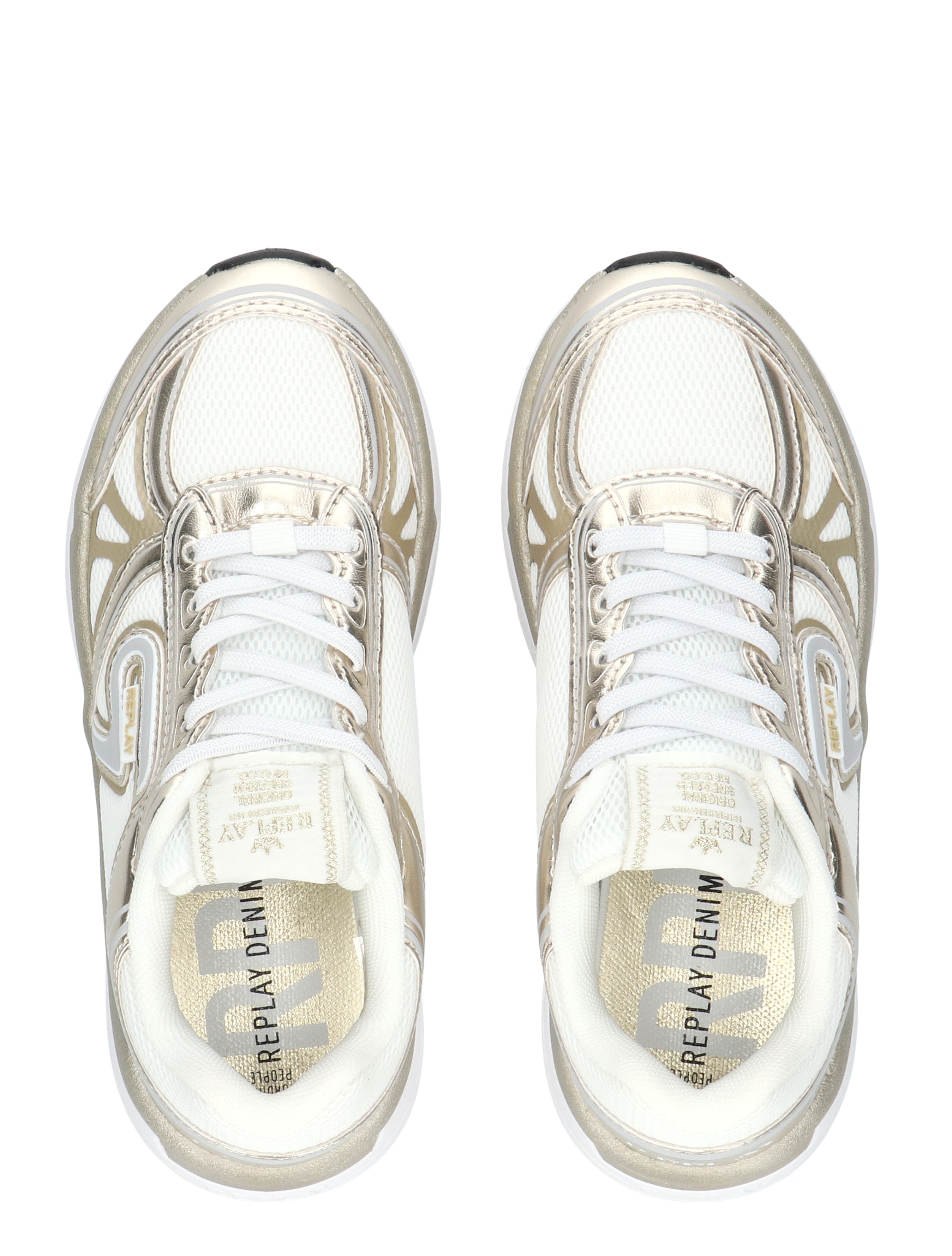 Replay - JS900008T 0140 LT Gold - Meisjes - Lage Sneakers - Sneakers - 49846_53_7