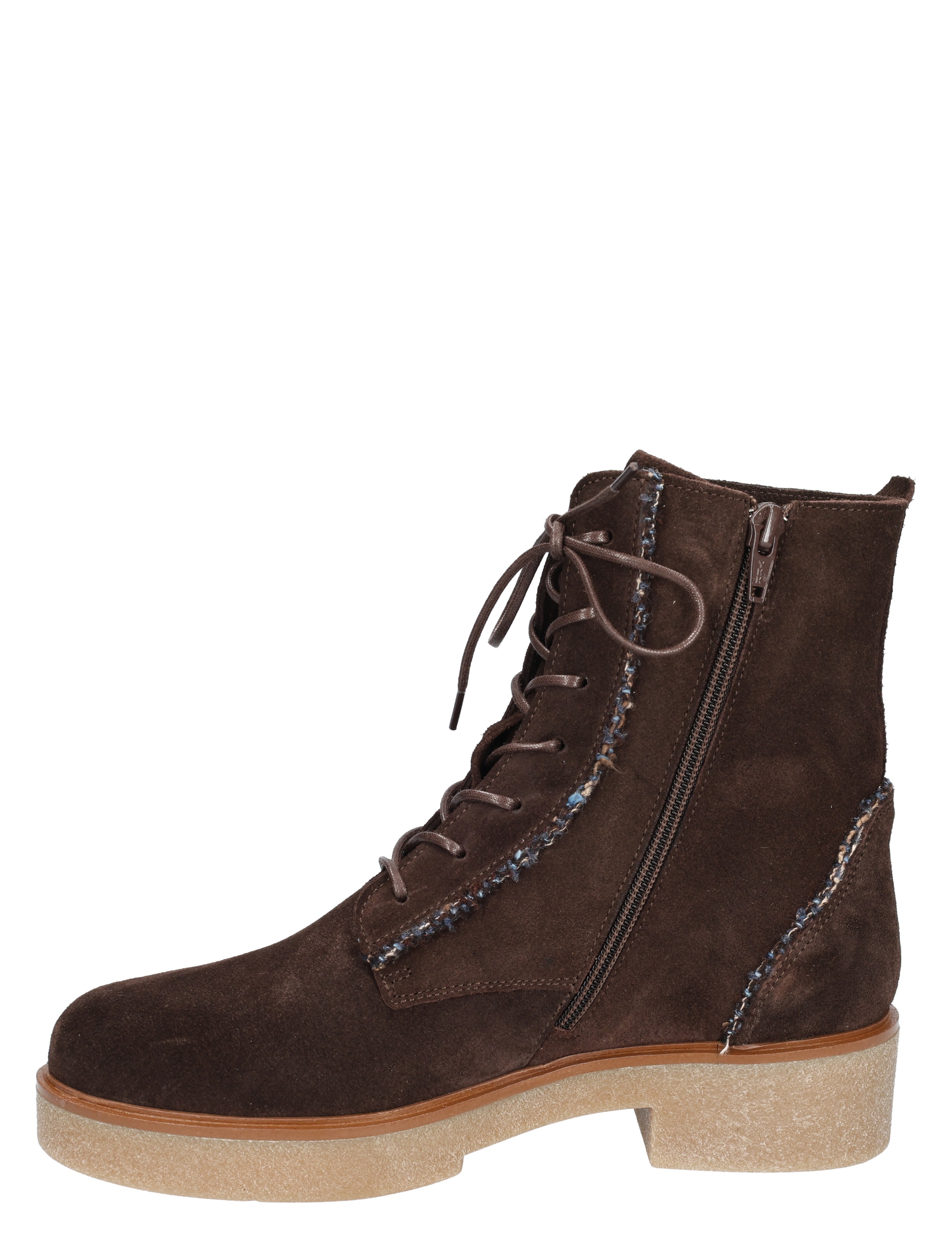 Softwaves - 9.23.03 002 Fondente Brown - Dames - Boots - Veter Boots - 48887_22_2
