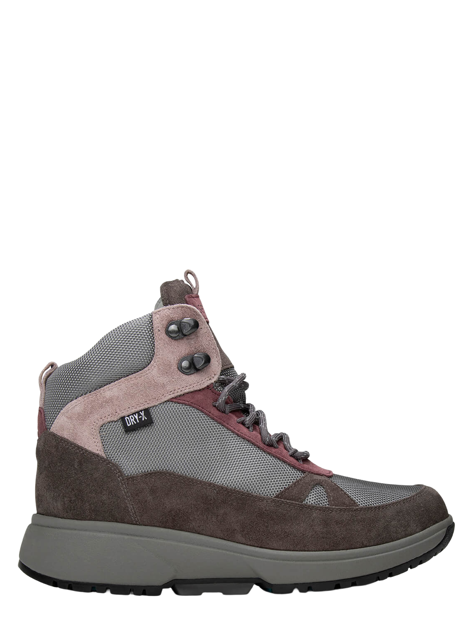 Xsensible - 40207.5 Dark Grey H-Wijdte - Dames - Boots - Veter Boots - 51652_99_1