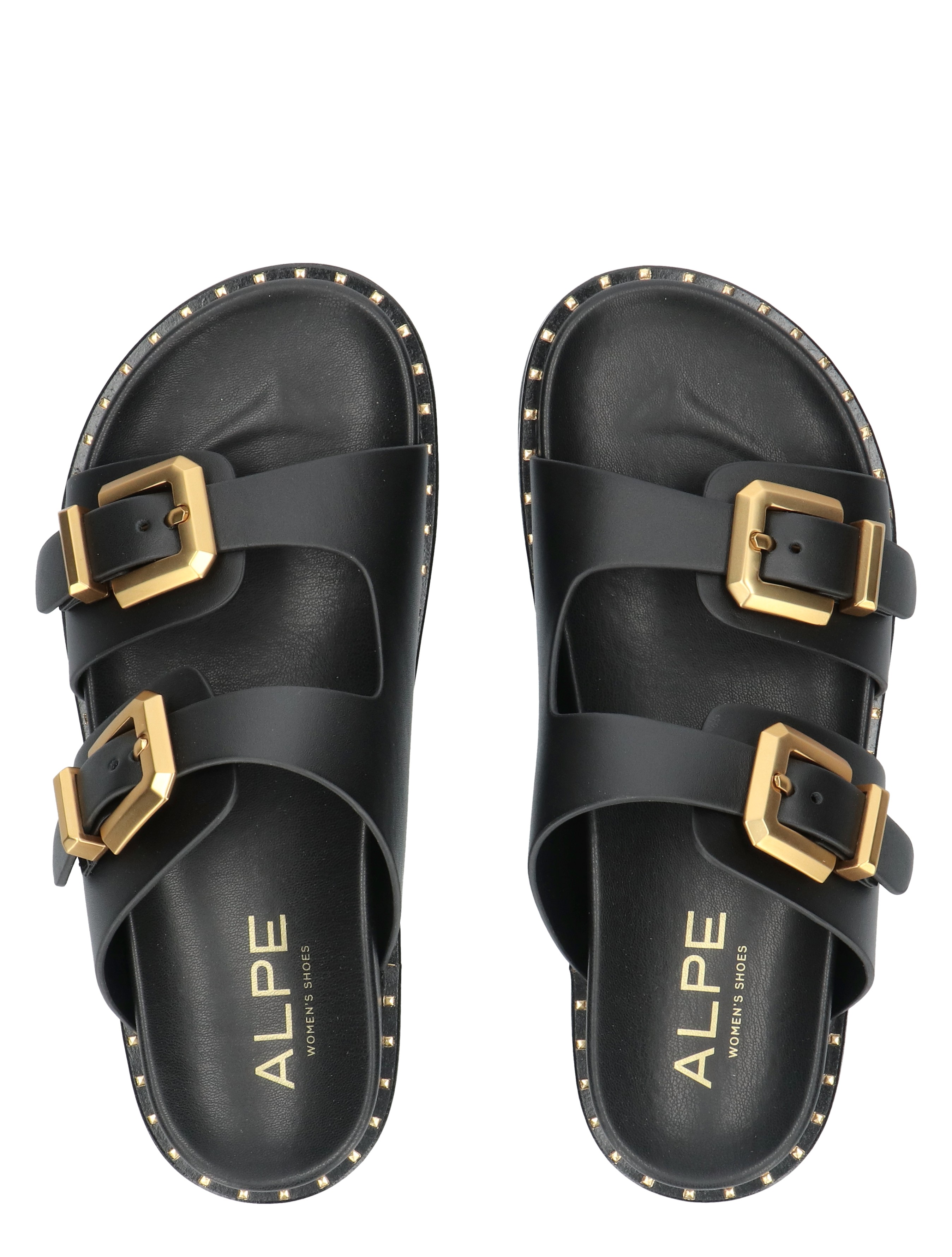 Alpe - 5575 Black - Dames - Slippers - 50747_11_1