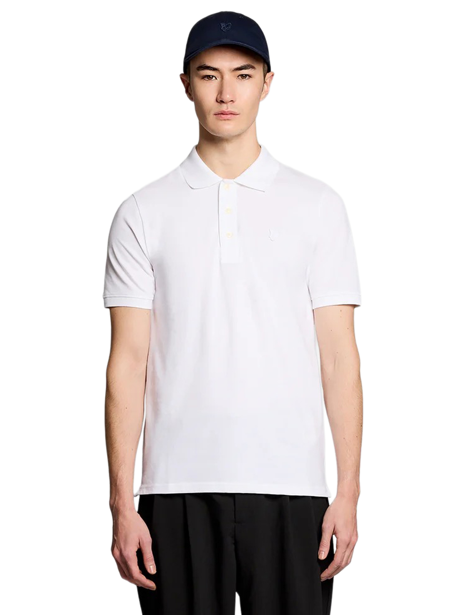 Lyle and Scott - Superfine Polo Shirt White - Heren - T-Shirts & Polos - 49955_88_2