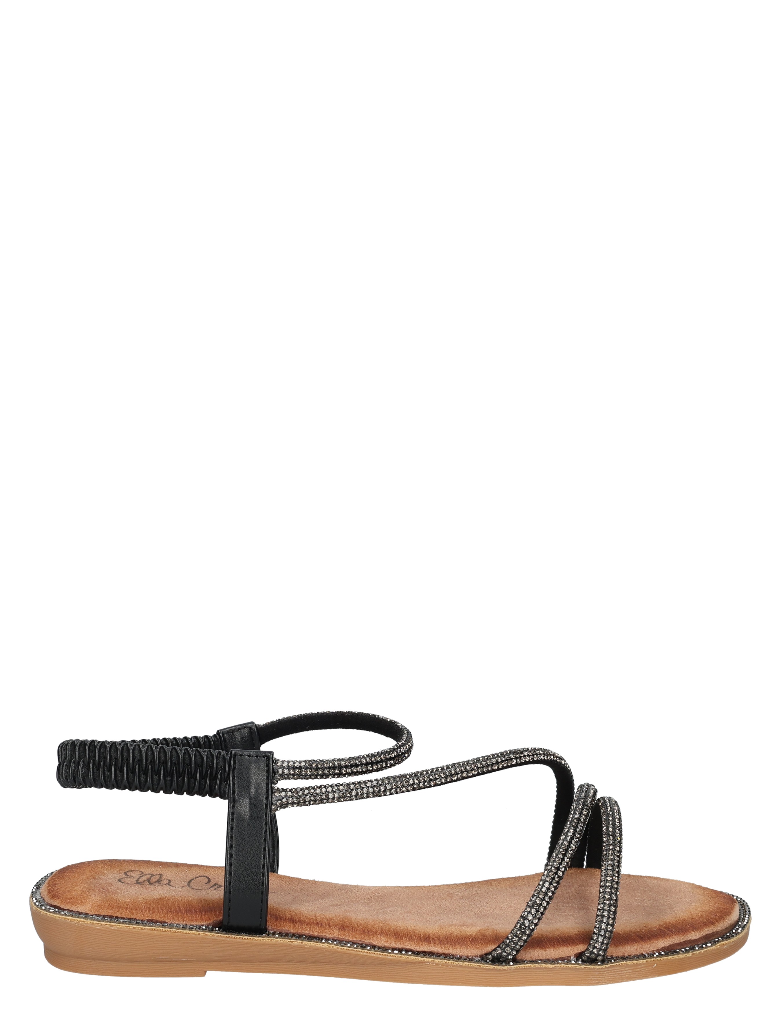 Ella Cruz - Zofie 2615286 Black/Gun - Dames - Sandalen - 50261_11_1