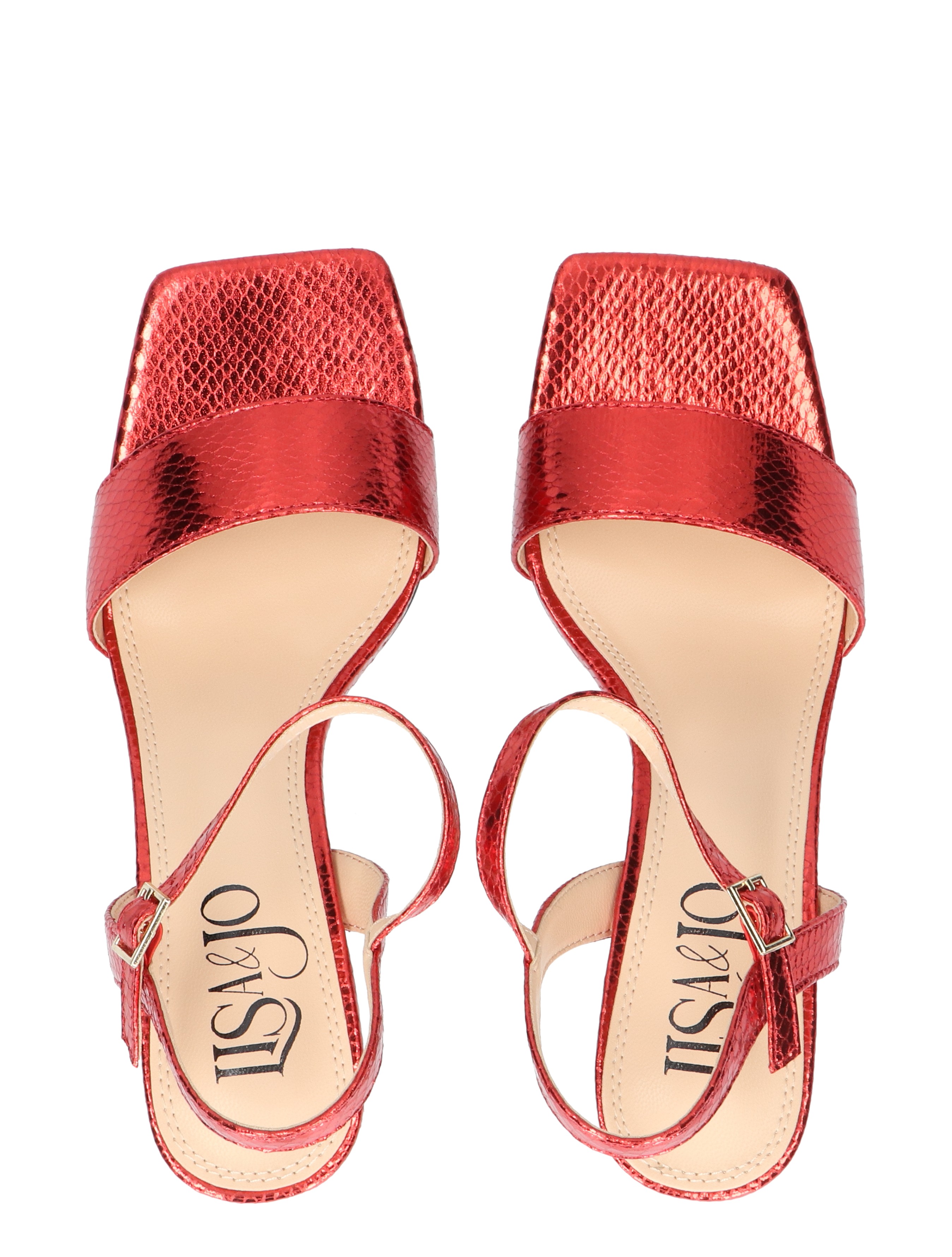 Lisa & Jo - Wing Red - Dames - Sandalettes - 47607_44_7