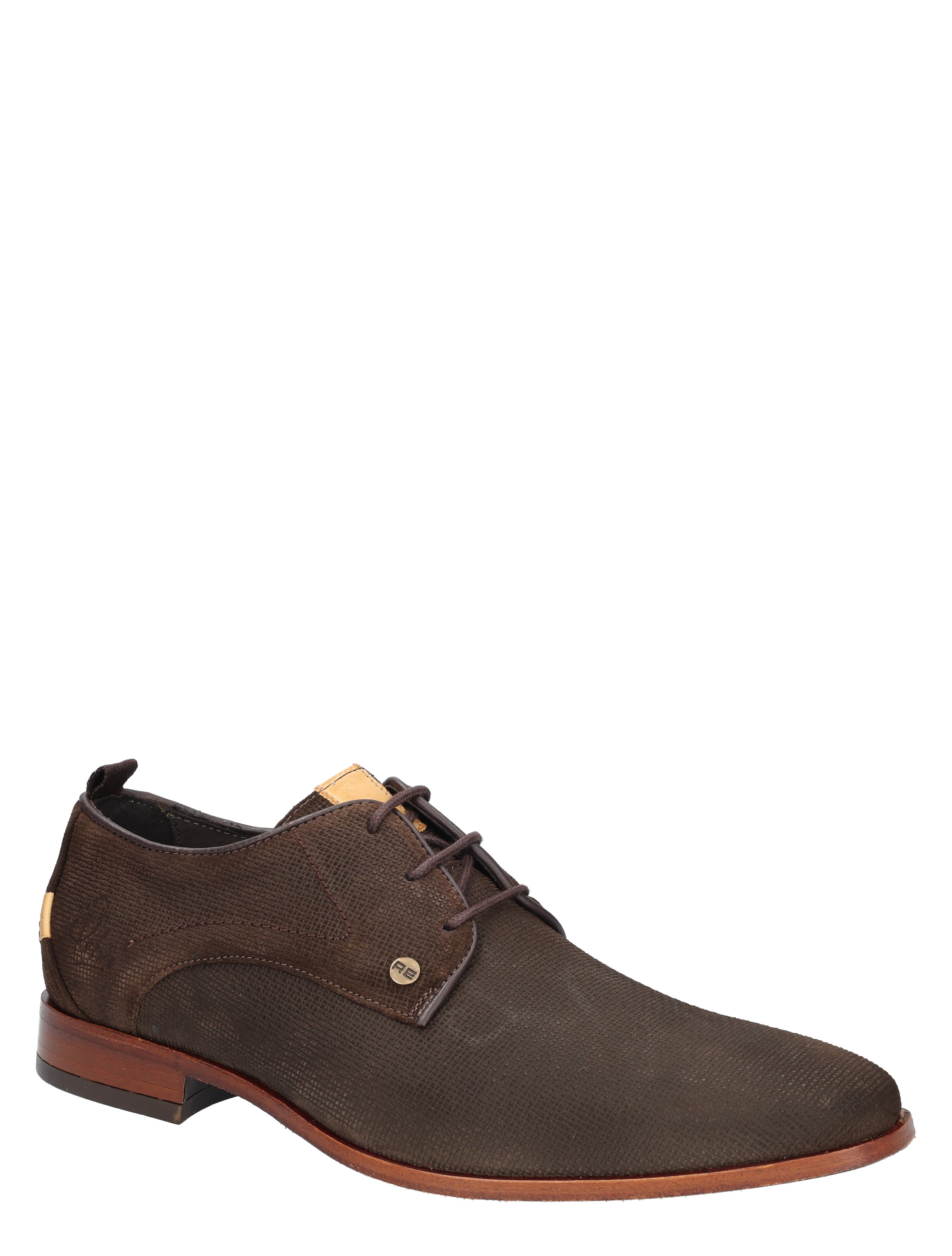 Rehab Footwear - Greg Wall 4800 Dark Brown - Heren - Veterschoenen - Nette Veterschoenen - 49156_22_3