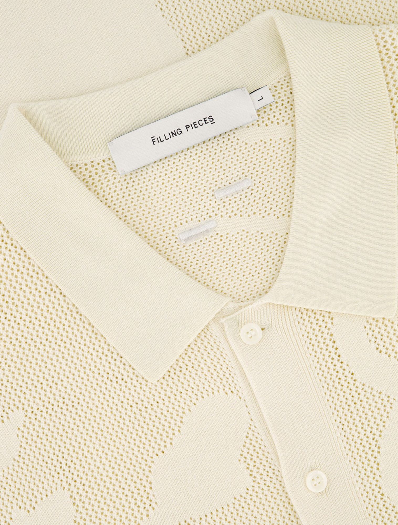 Filling Pieces - Breaking Bread 303 Antique White - Heren - Truien & Sweaters - 49890_77_3