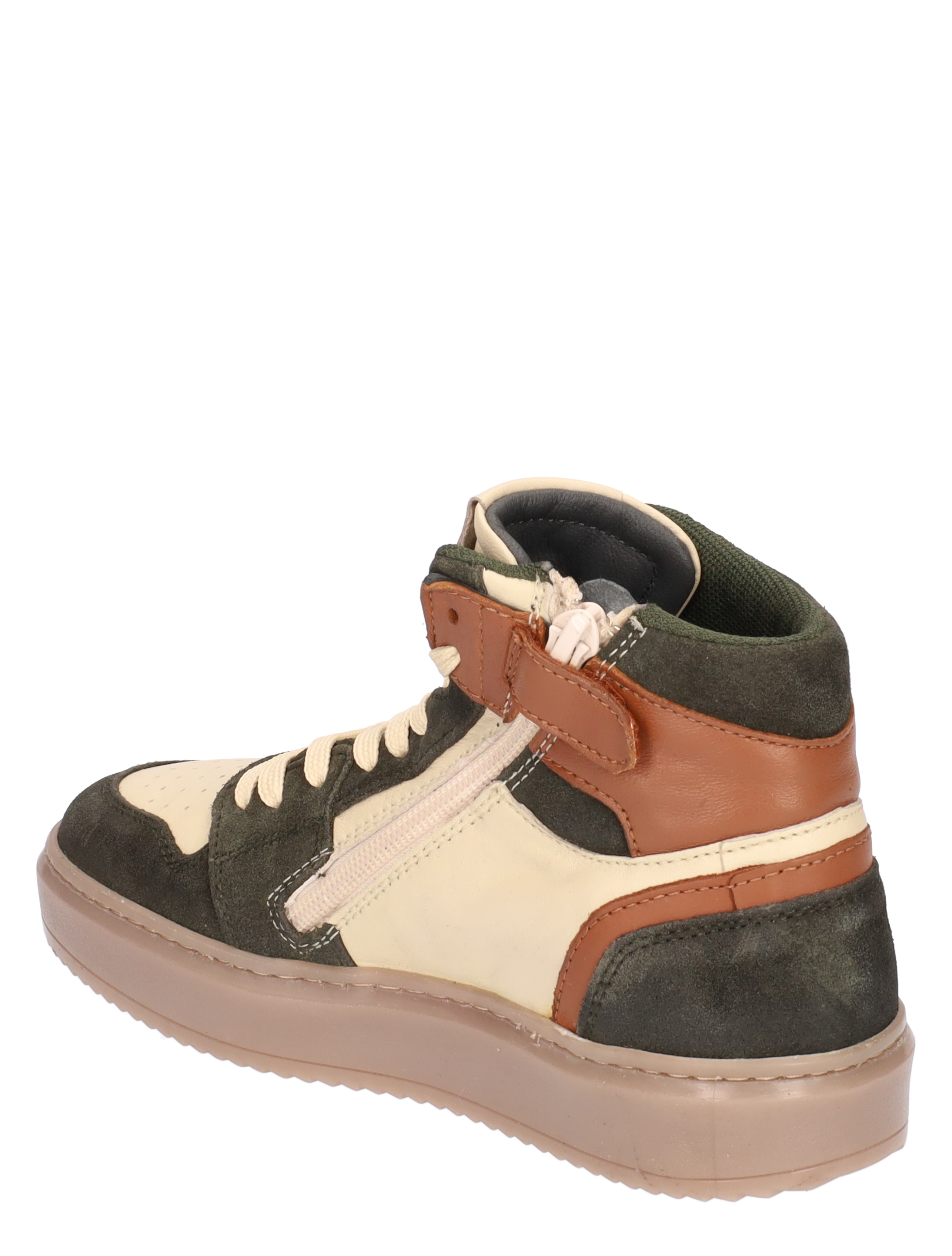 Hip - H1665 Green Combi - Meisjes - Jongens - Sneakers - Sneakers - Hoge Sneakers - Hoge Sneakers - 42433_67_4