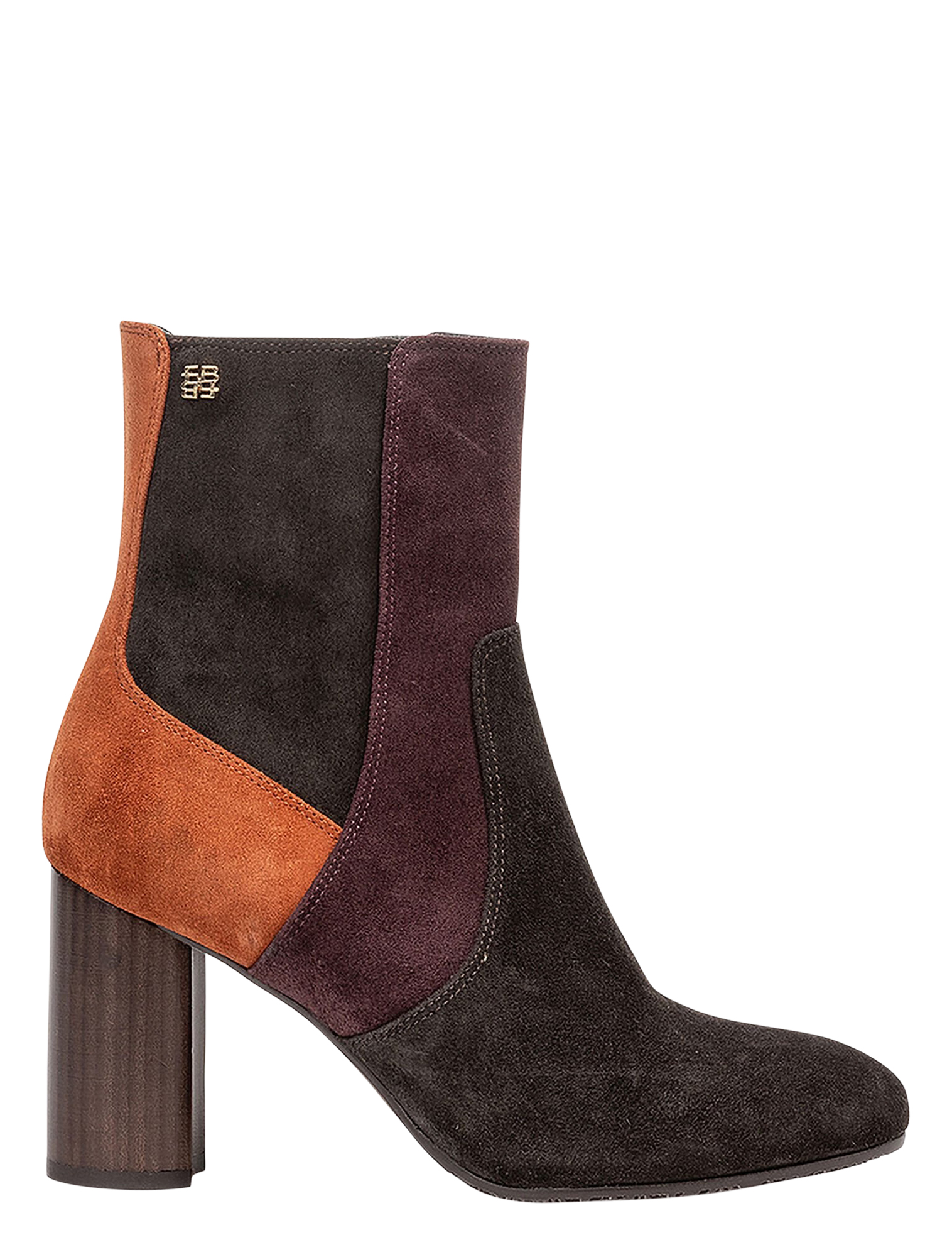 Floris van Bommel - Kaci SFW-50075 21-01 Dark Brown G-Wijdte - Dames - Boots - Enkellaarsjes - 50105_22_1