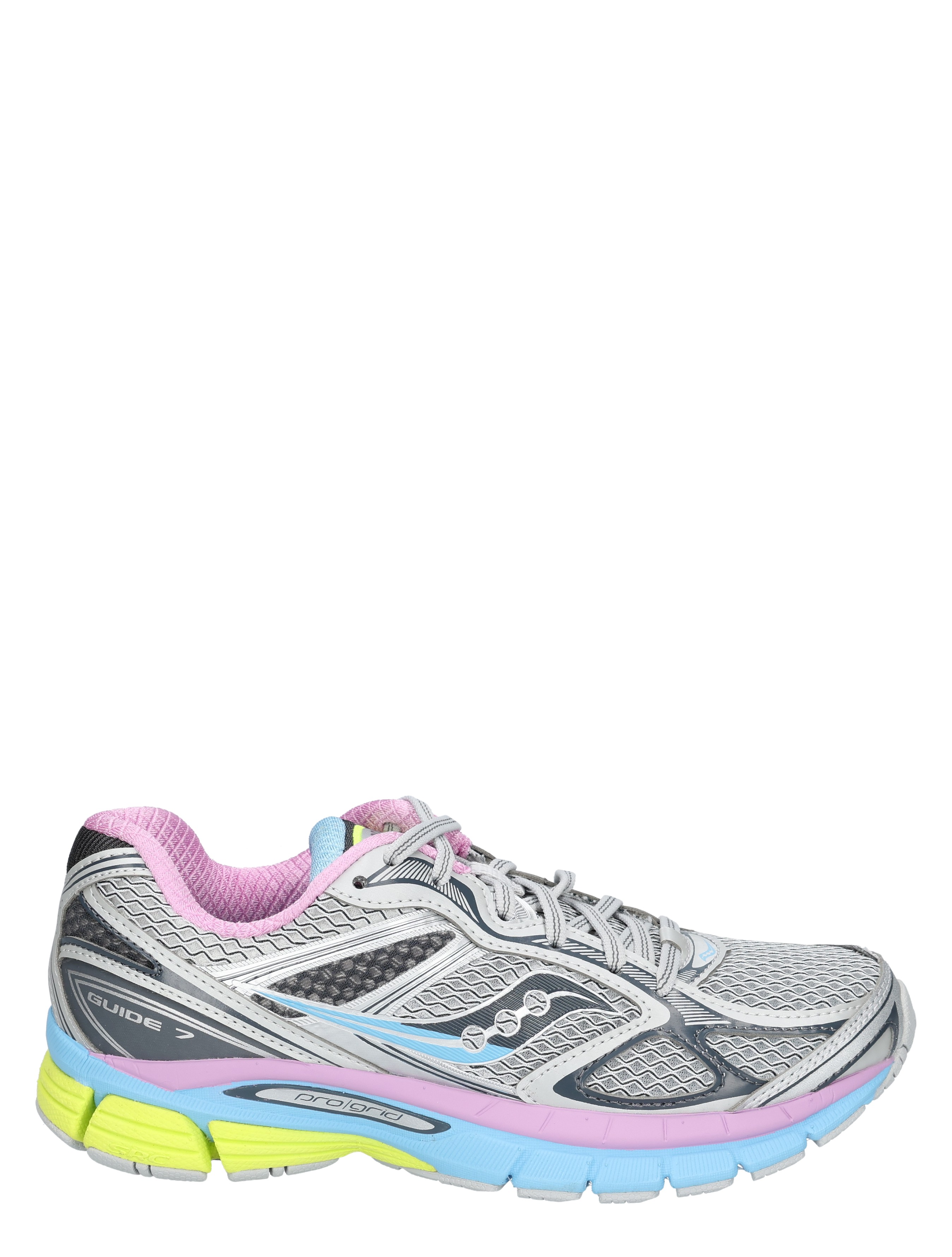 Saucony - Progrid Guide 7 Women 29 Grey Aqua - Dames - Sneakers - Lage Sneakers - 49686_99_1