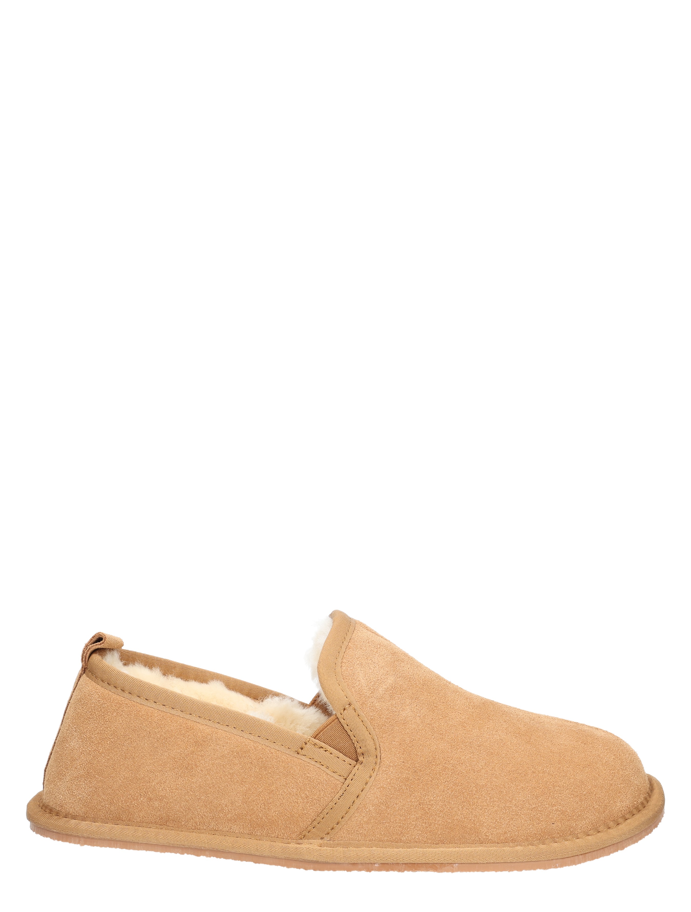 Cypres - Nuwan 2545221 Camel Cow Suede - Heren - Pantoffels - 49478_22_1