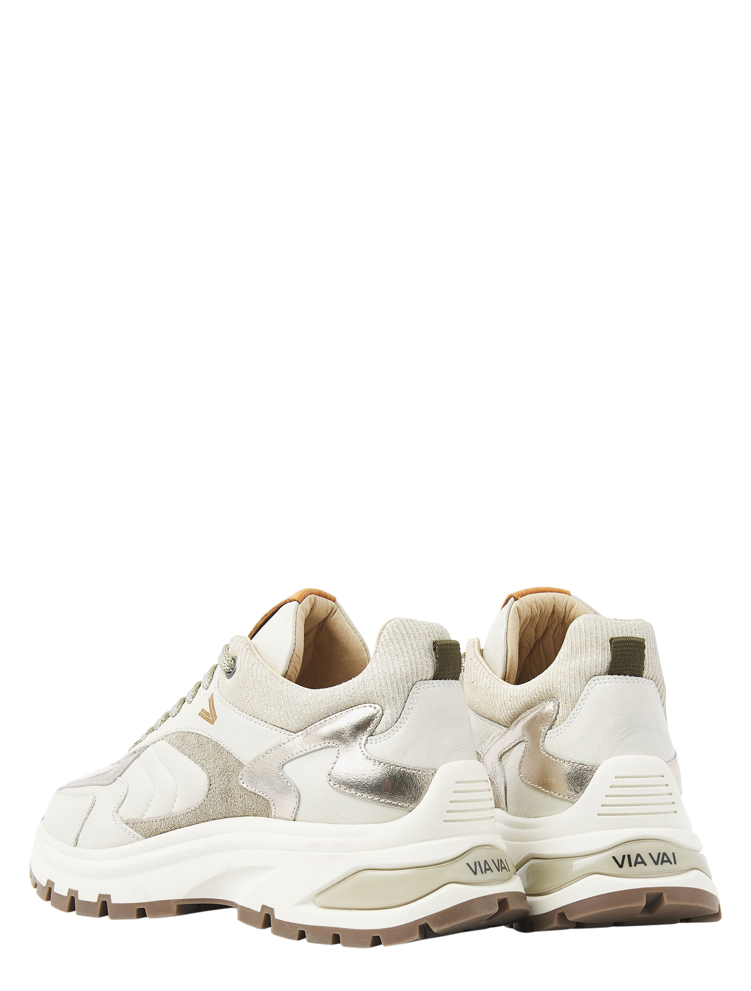 VIA VAI - Liz Leighton 62317 01-002 Beige - Sneakers - Dames - Lage Sneakers - 50069_77_3