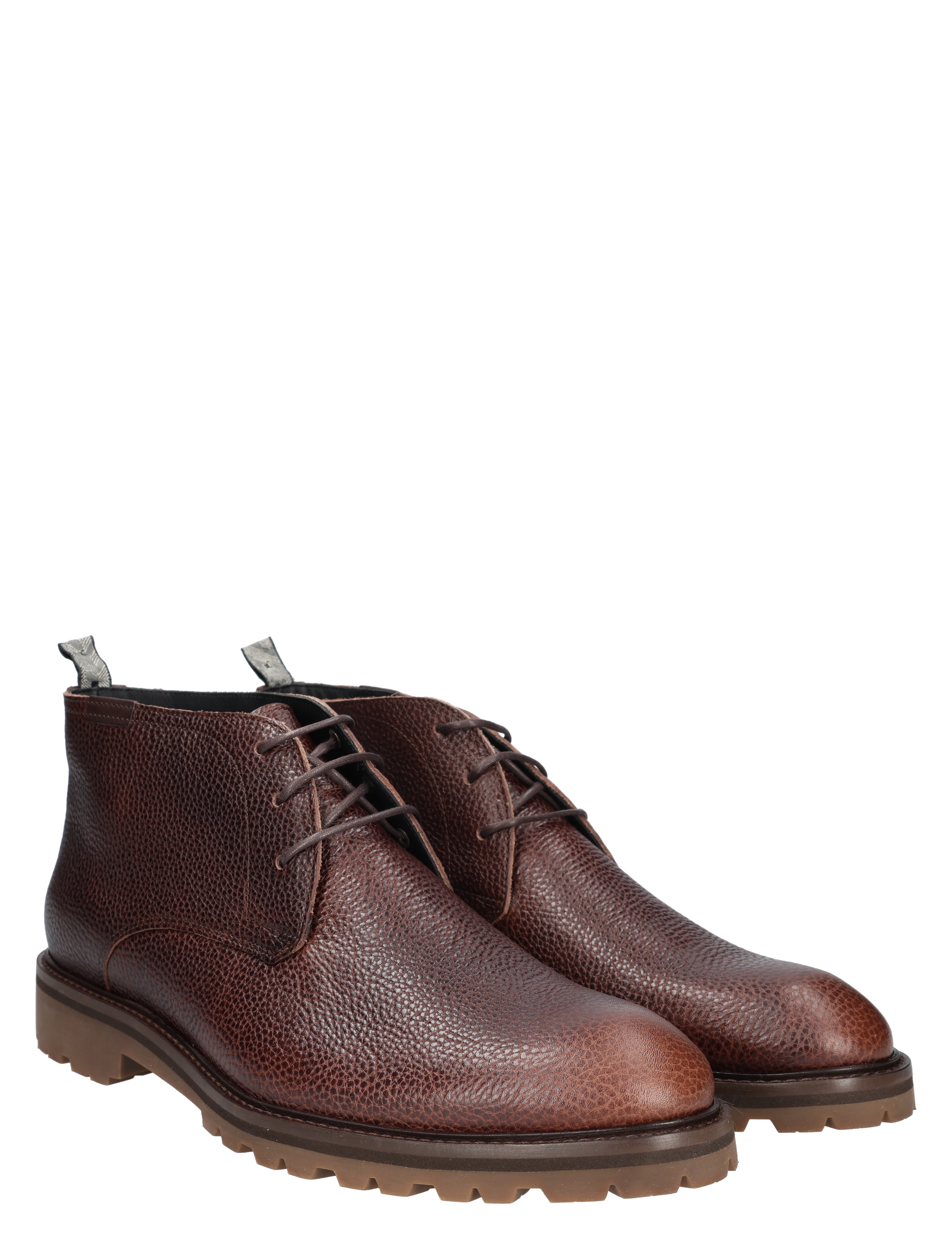 Floris van Bommel - Sturdi SFM-50082 20-03 Brown G+ Wijdte - Heren - Boots - Enkellaarsjes - 49310_22_5