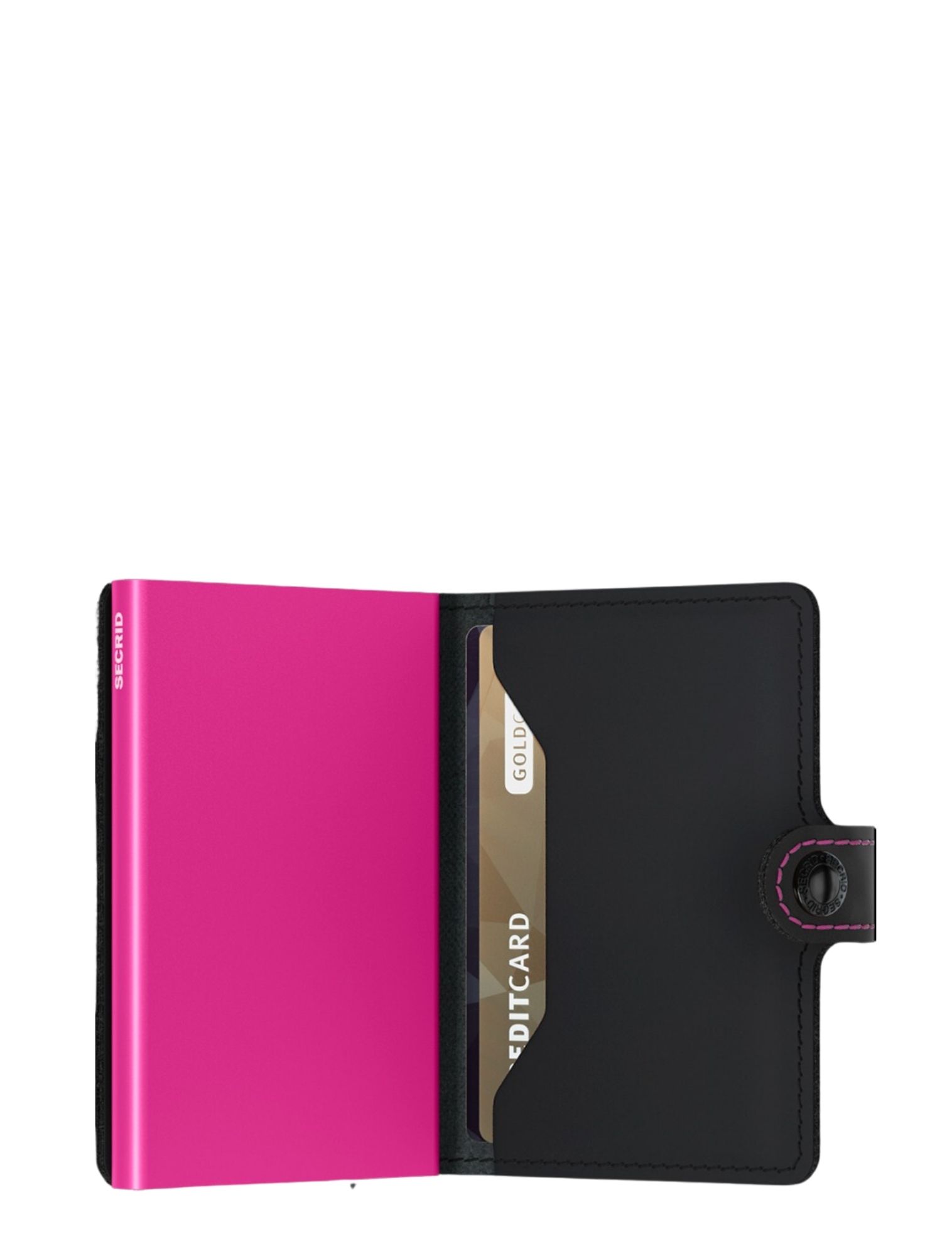 Secrid - Miniwallet Matte Black Fuchsia - Dames - Heren - Pasjeshouders - Pasjeshouders - 44660_14_3