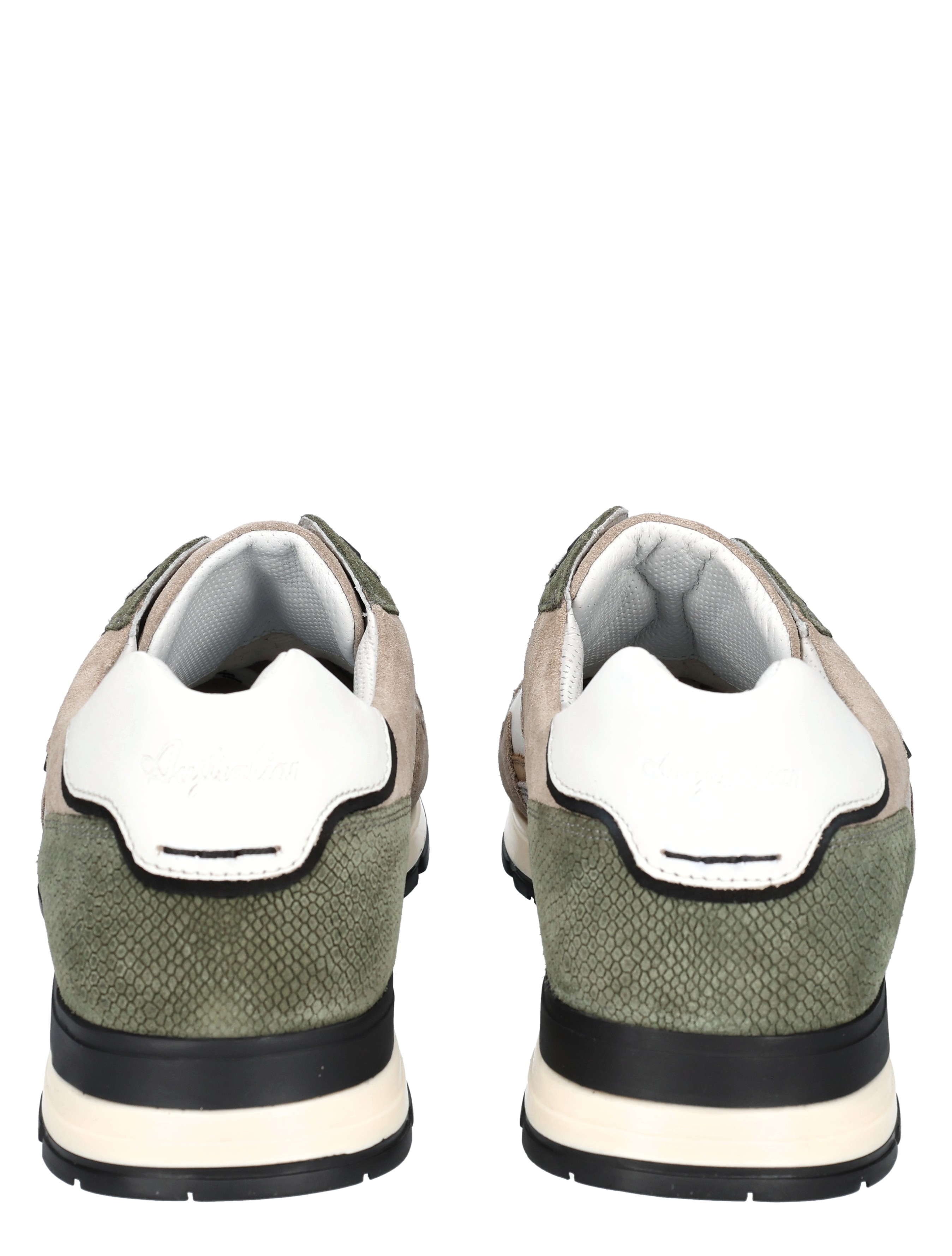 Australian - Tiago  15.1669.02.U02 Beige Green - Heren - Veterschoenen - Casual Veterschoenen - 50783_76_7