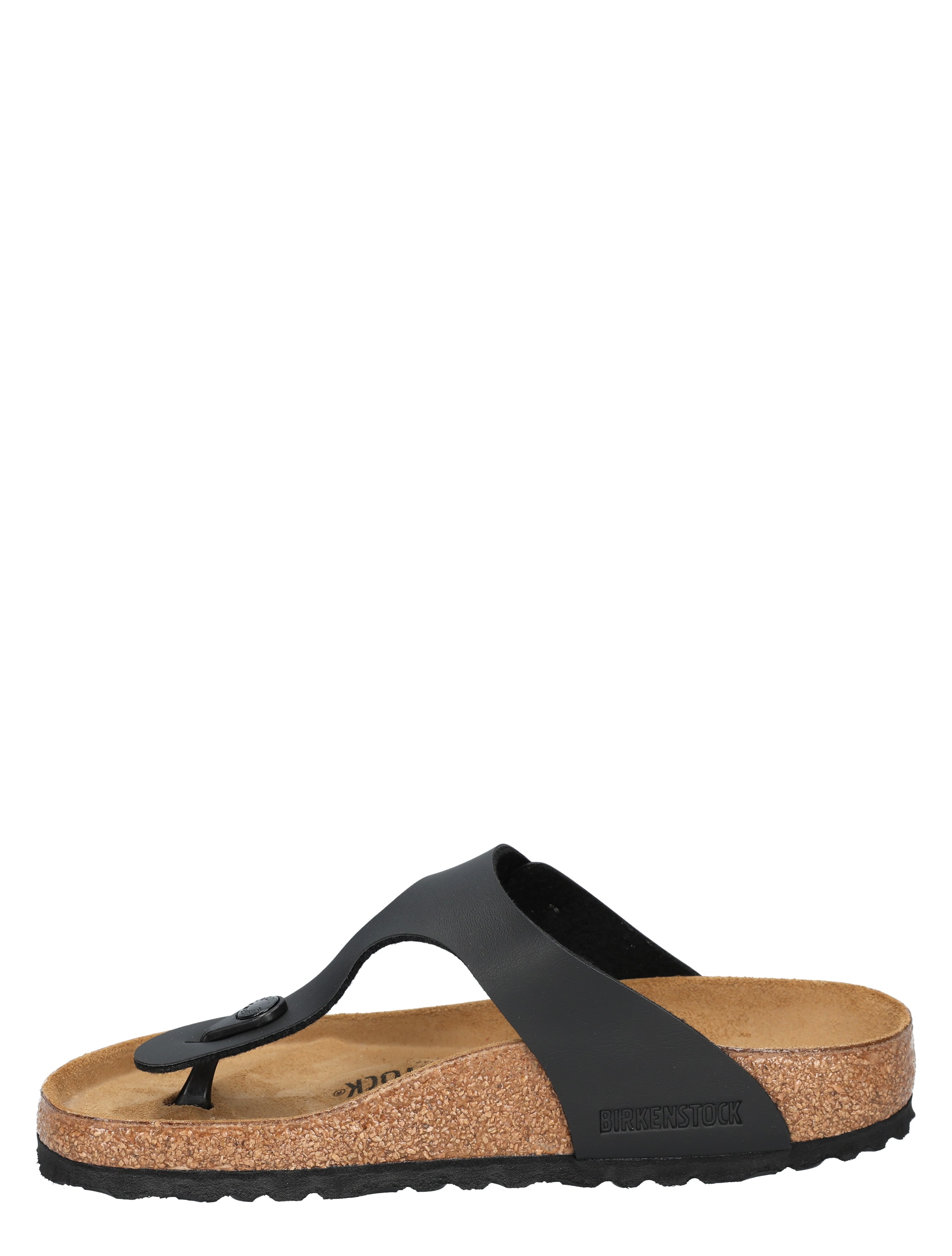 Birkenstock - Gizeh Women Birko Flor Black Regular - Dames - Slippers - 49779_11_3