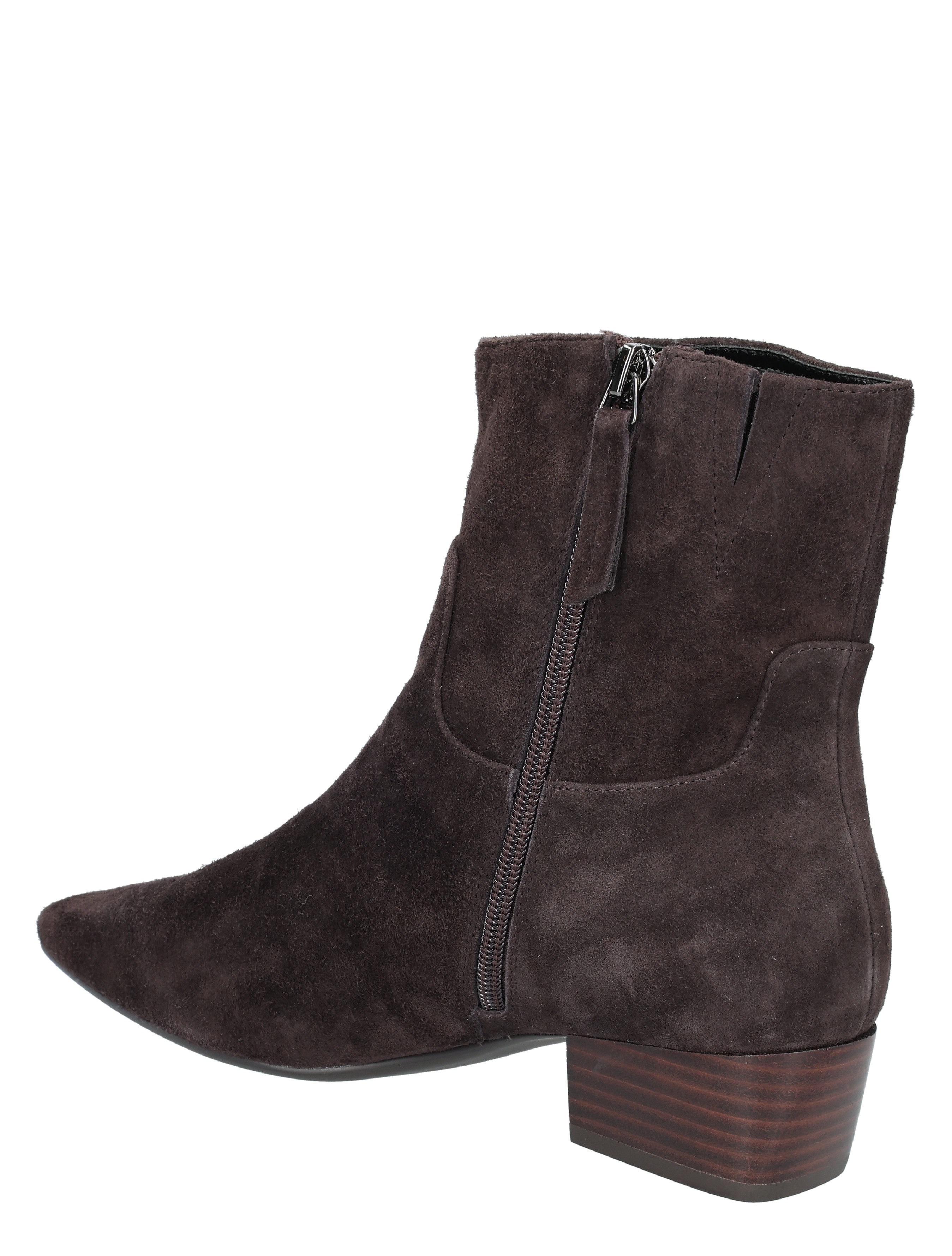 Di Lauro - Carabella Dark Brown Suede - Dames - Boots - Enkellaarsjes - 49521_22_4