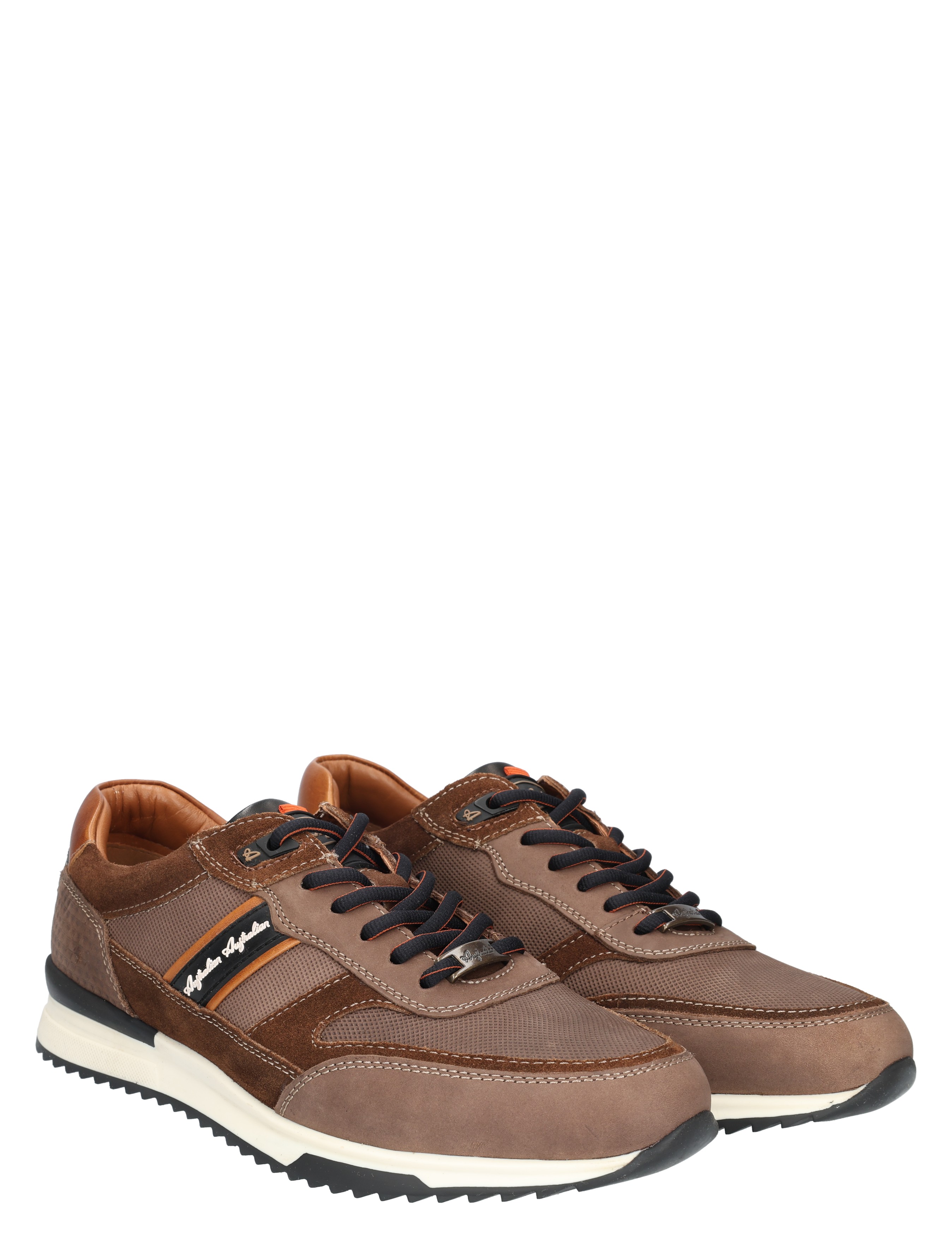 Australian - Filmon Taupe Black Tan - Heren - Veterschoenen - Casual Veterschoenen - 48941_22_5