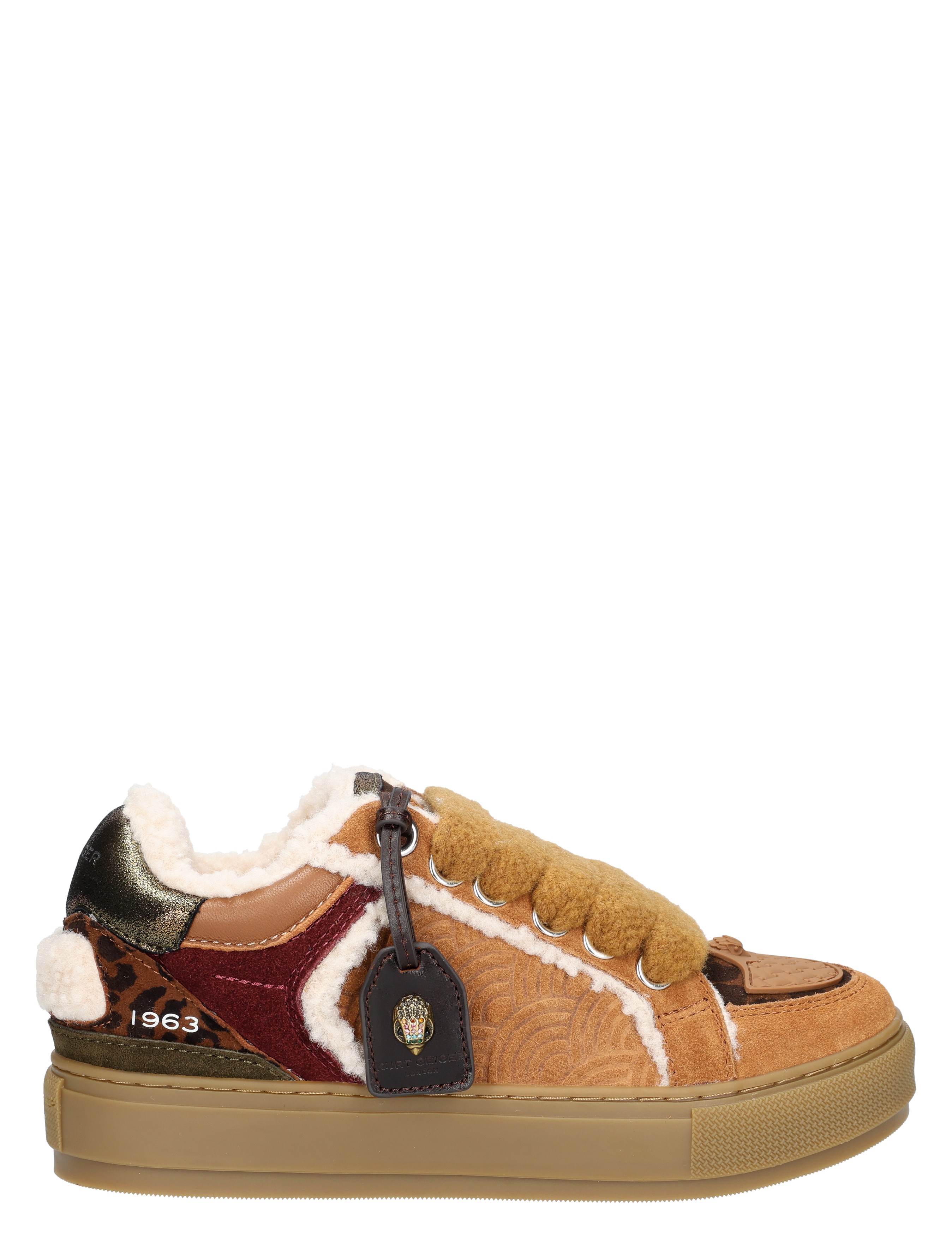 Kurt Geiger - South Bank Tag 0493339209 Brown Other - Dames - Sneakers - Lage Sneakers - 48473_22_1