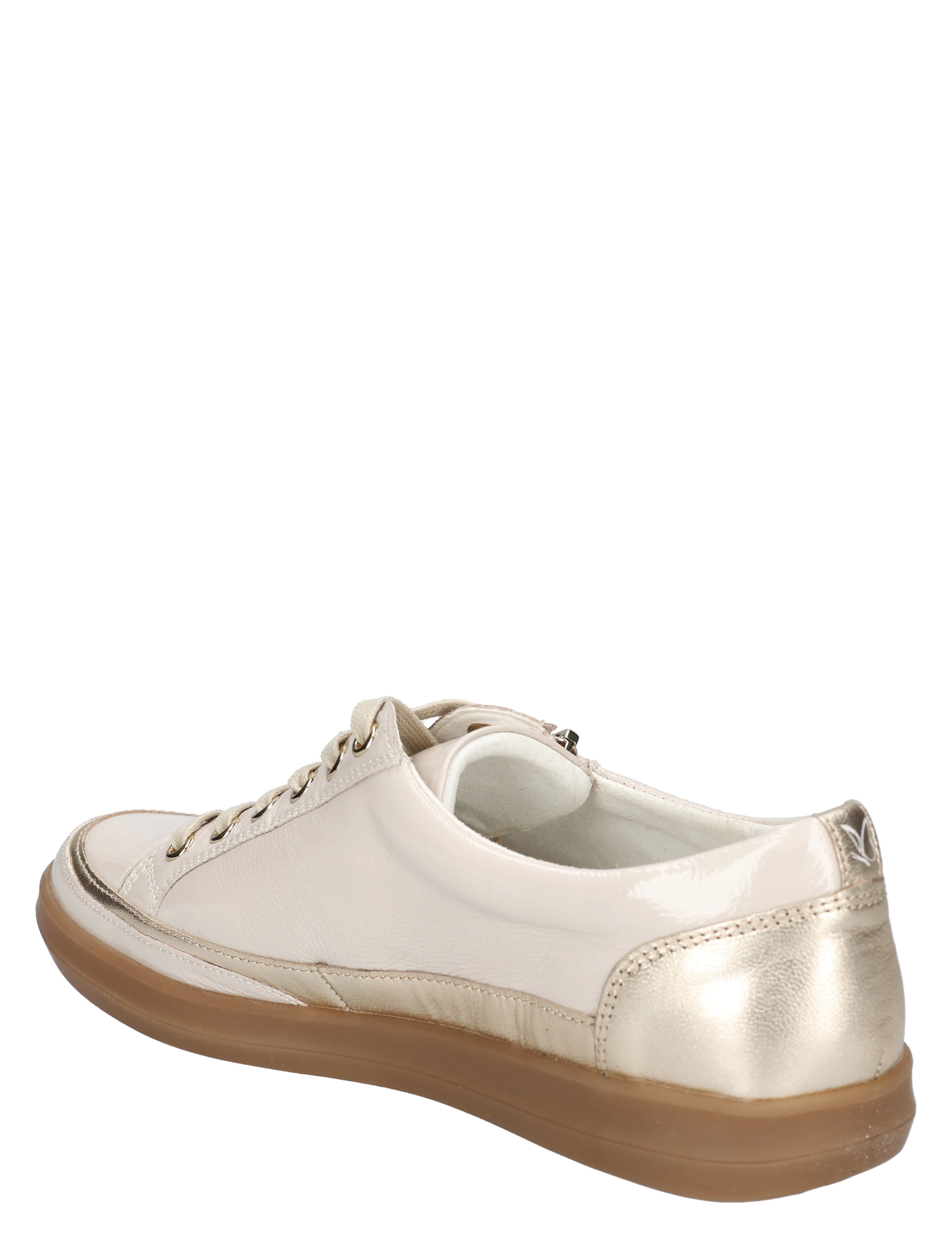 Caprice - 23706 492 Cream/Gold - Dames - Veterschoenen - Casual Veterschoenen - 50724_77_4