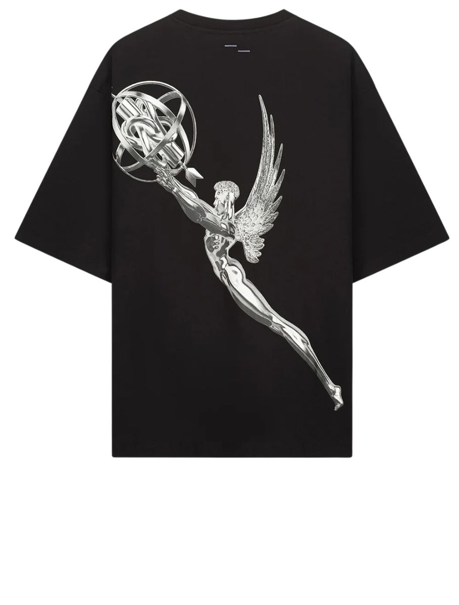Filling Pieces - Boxy Chrome Trophy Black - Heren - T-Shirts & Polos - 51533_11_1
