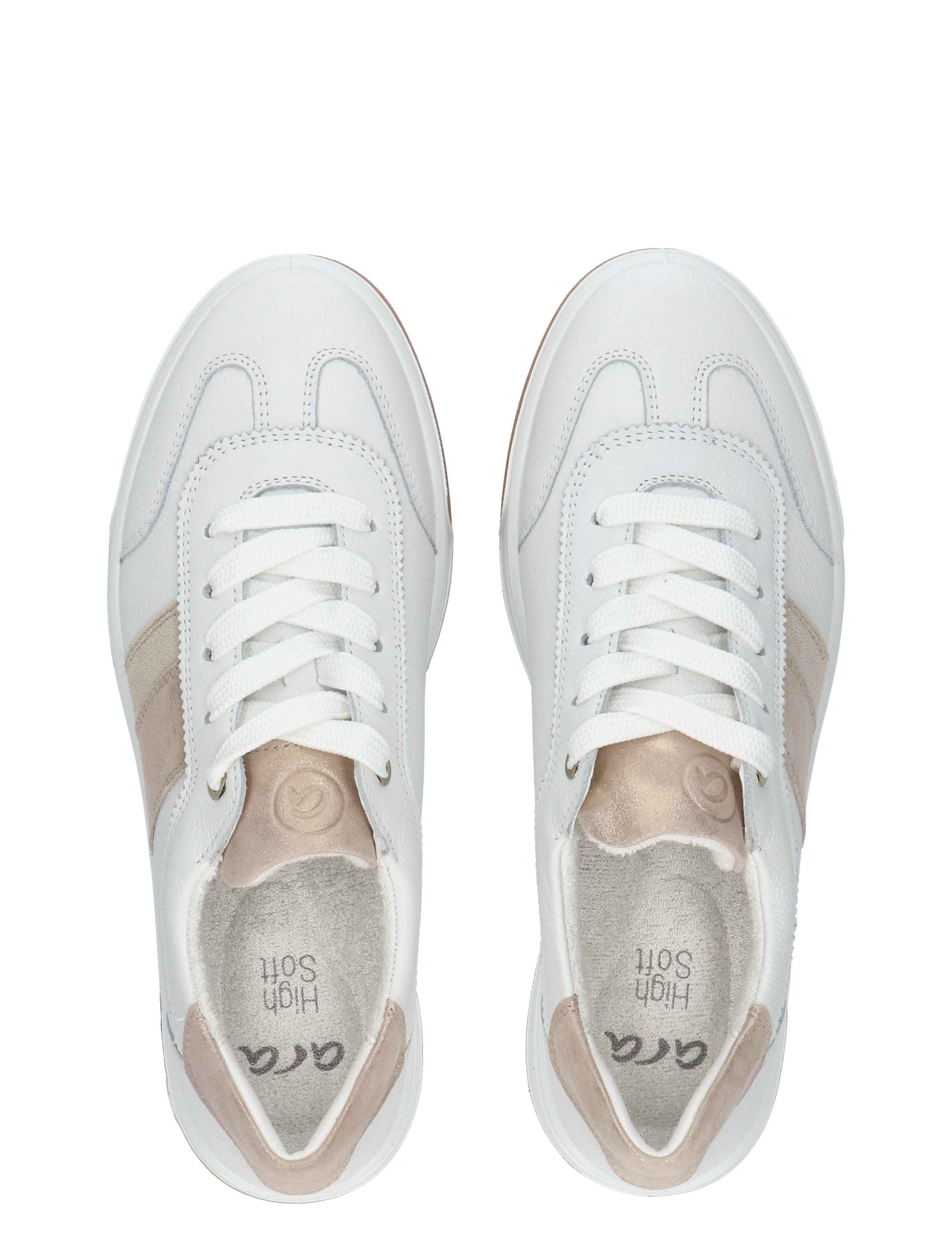 Ara - 12-50028-04 04 WEISS,BEACH,SHELL - Dames - Veterschoenen - Casual Veterschoenen - 50440_85_7