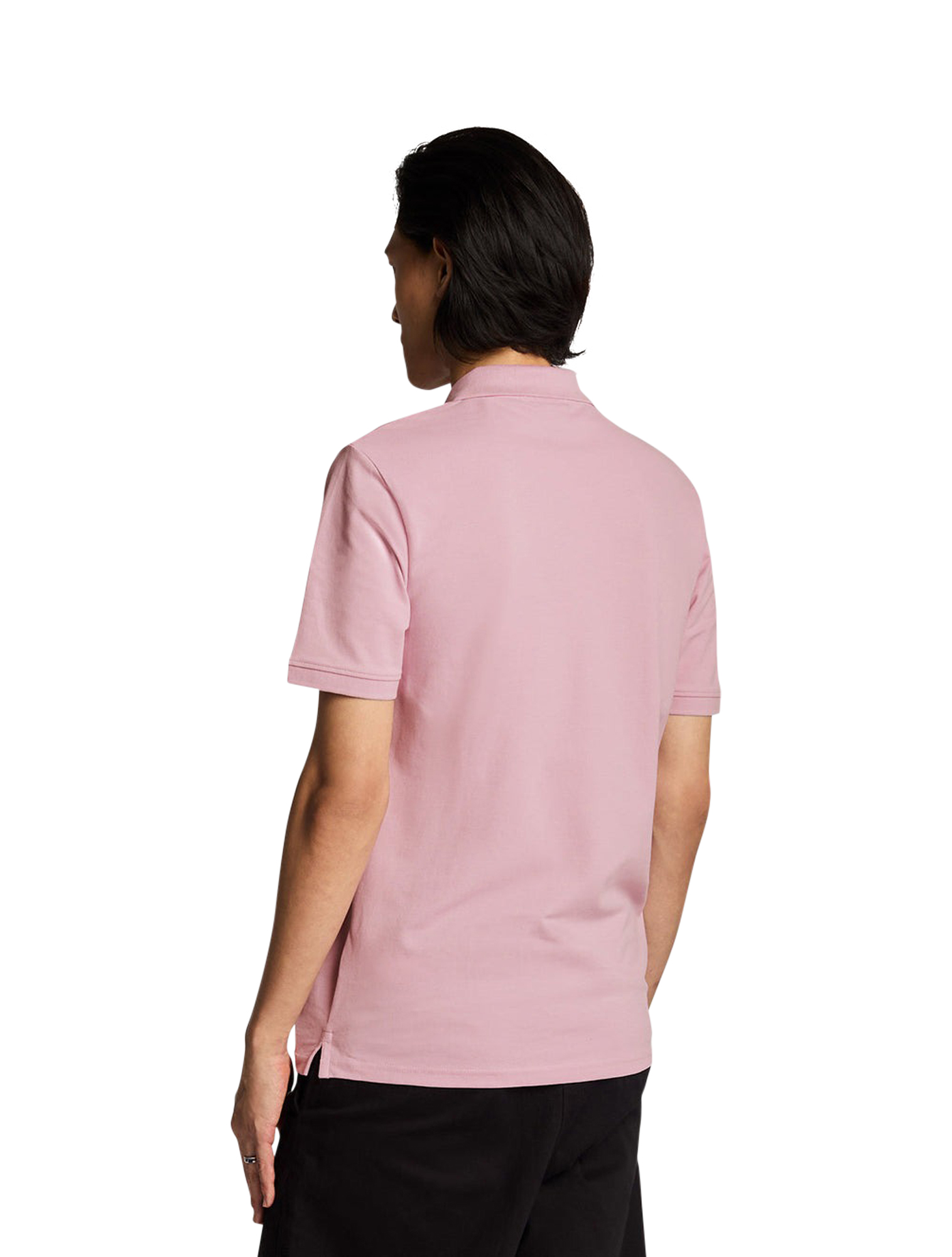 Plain Polo Shirt  X574 Pink Light