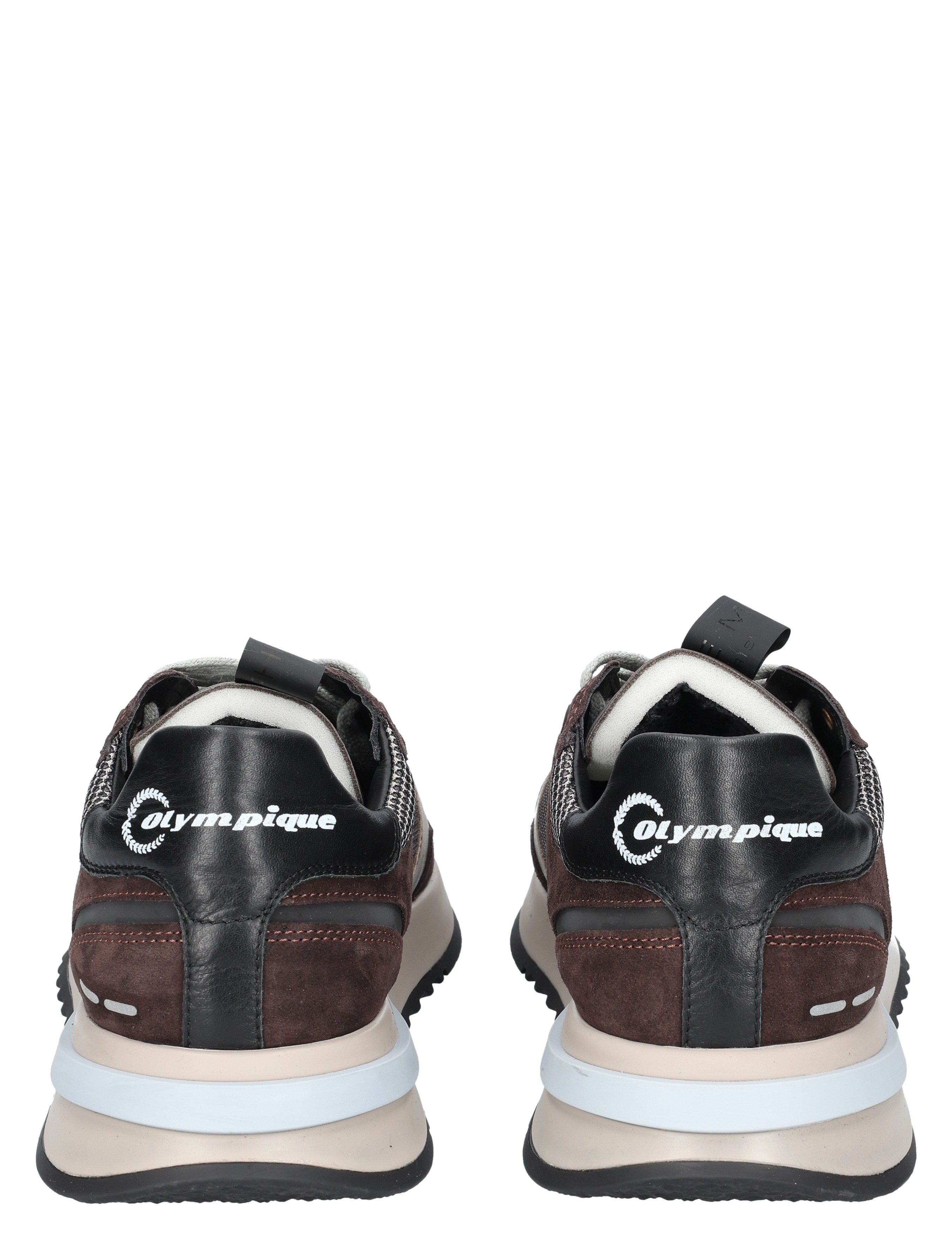 sneakers, heren, donkerbruin, suède, zool