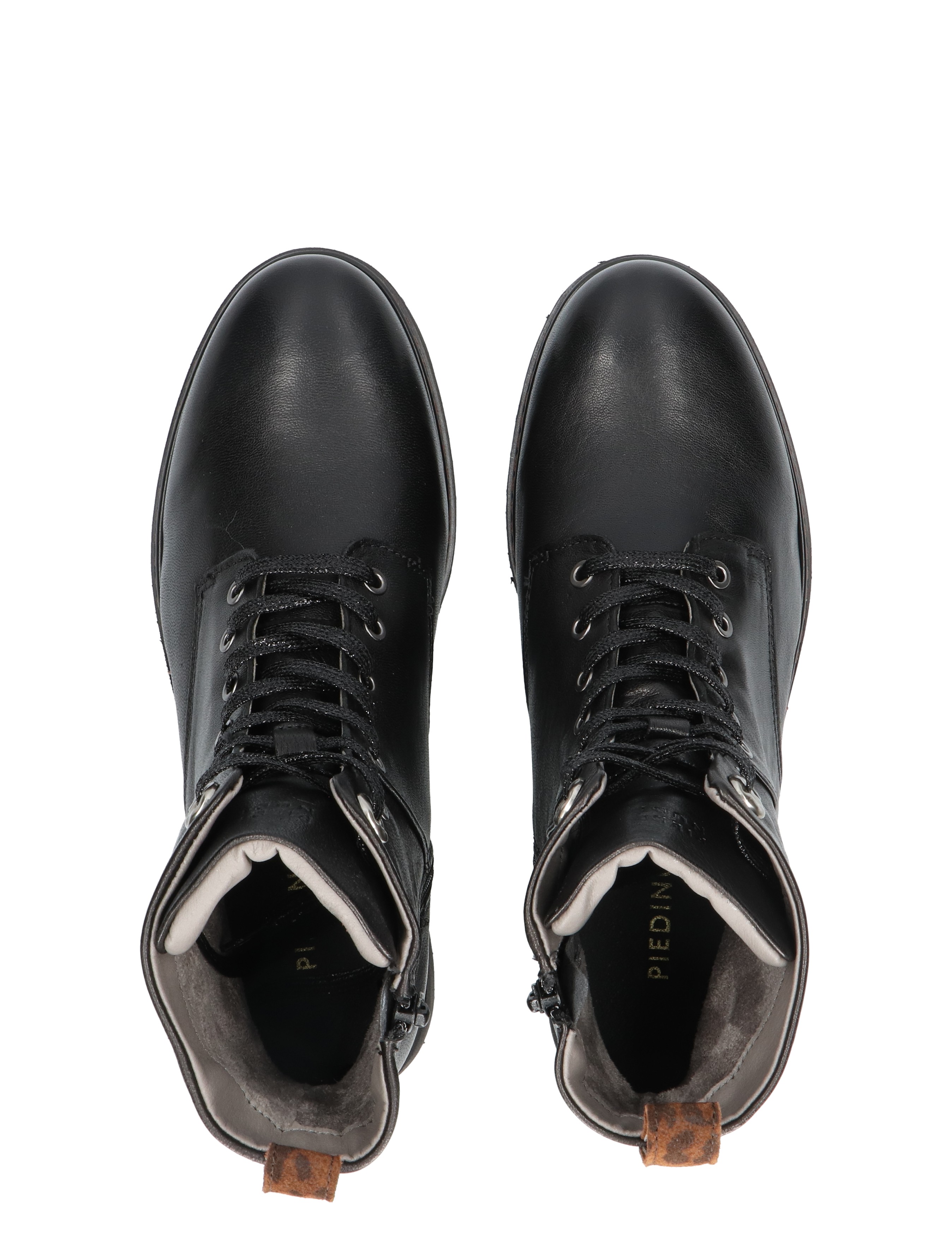 Piedi Nudi - Cleo 12.01 Black H-Wijdte - Dames - Boots - Veter Boots - 49138_11_7