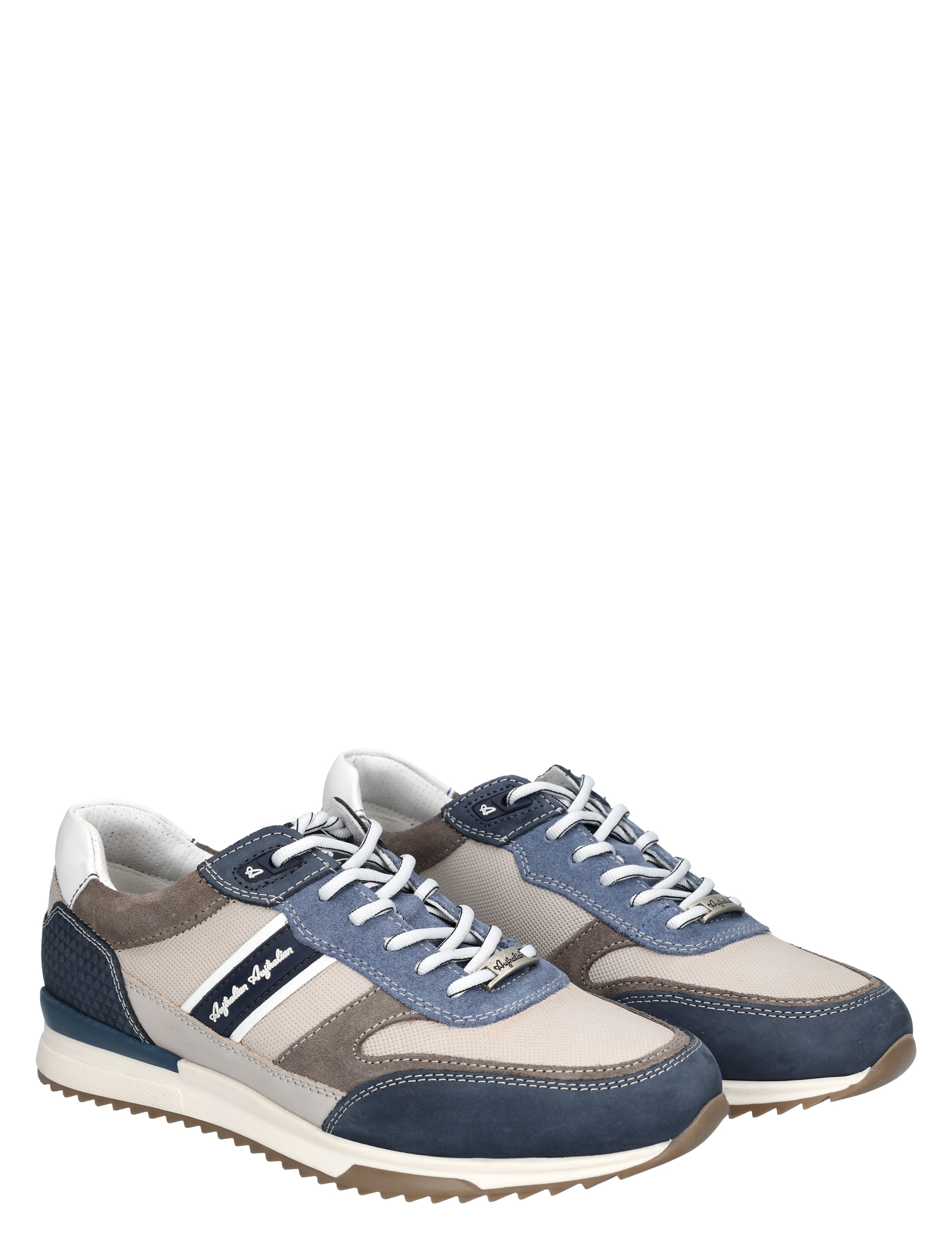 Australian - Filmon  15.1600.07.KE0 Grey Blue White - Heren - Veterschoenen - Casual Veterschoenen - 50781_39_5