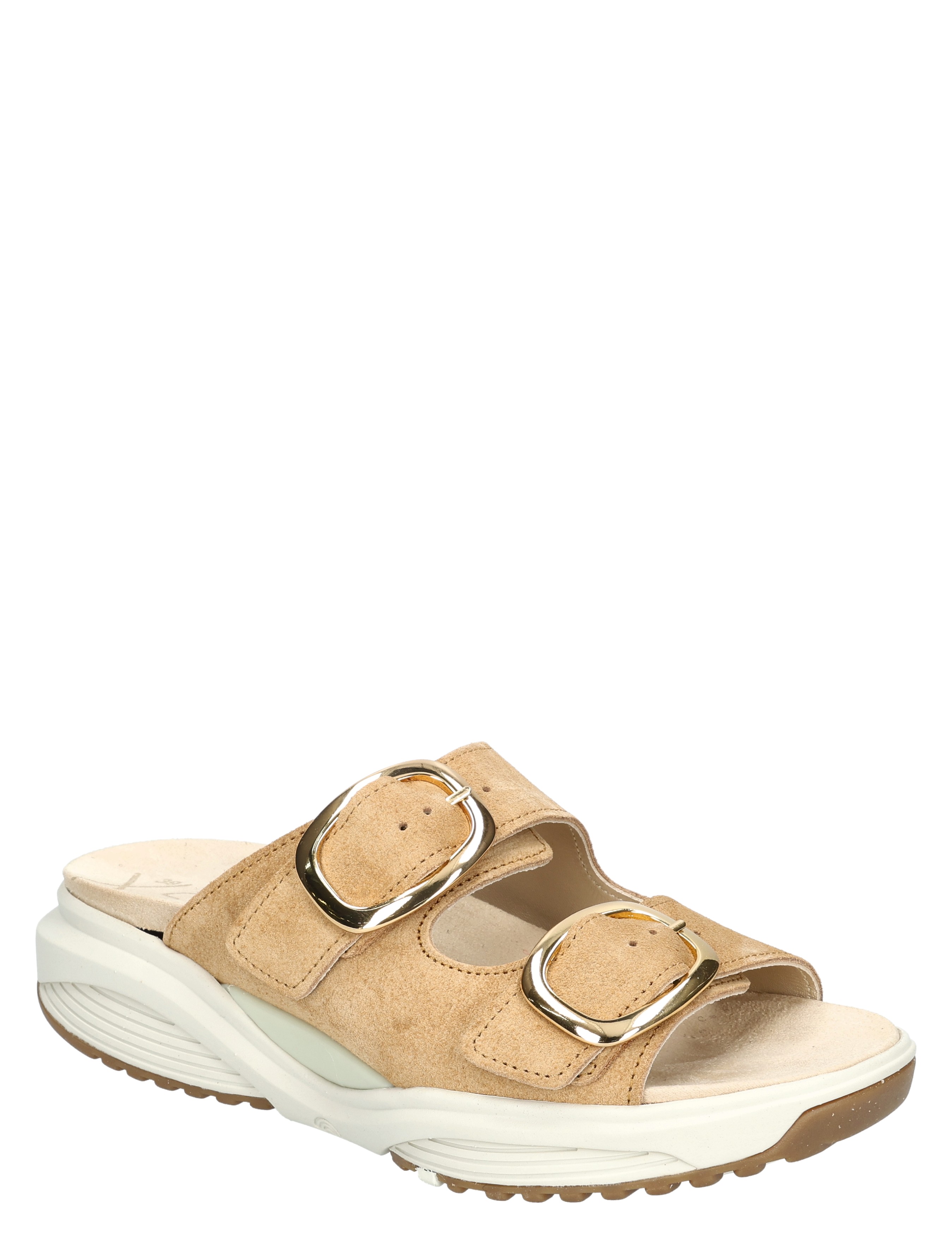 Xsensible - 30322.5 Mykonos 311 Camel H-Wijdte - Dames - Slippers - 50414_22_3
