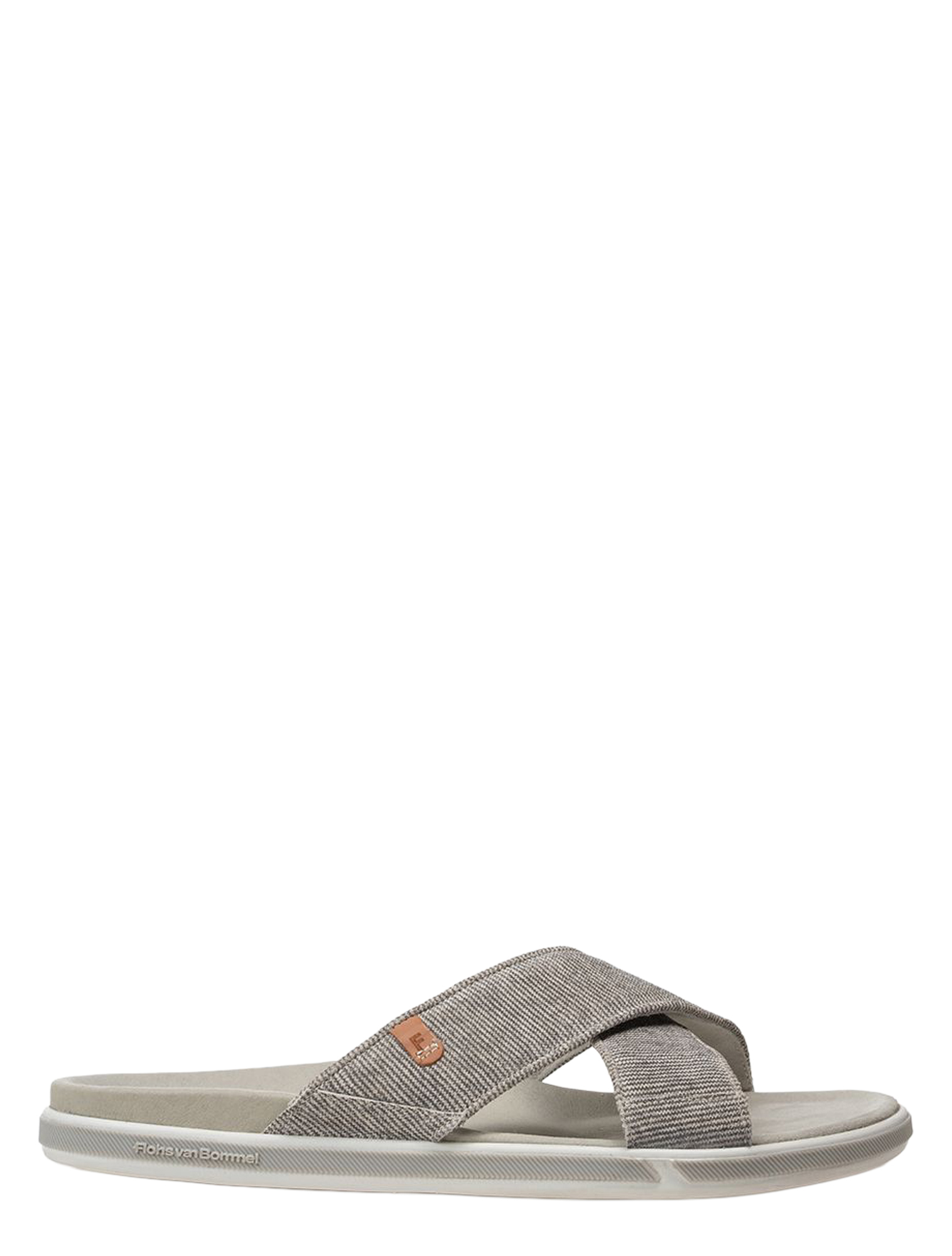 Floris van Bommel - 90013 De Slipper 01.06 Grey G+ Wijdte - Heren - Slippers - 51473_99_1