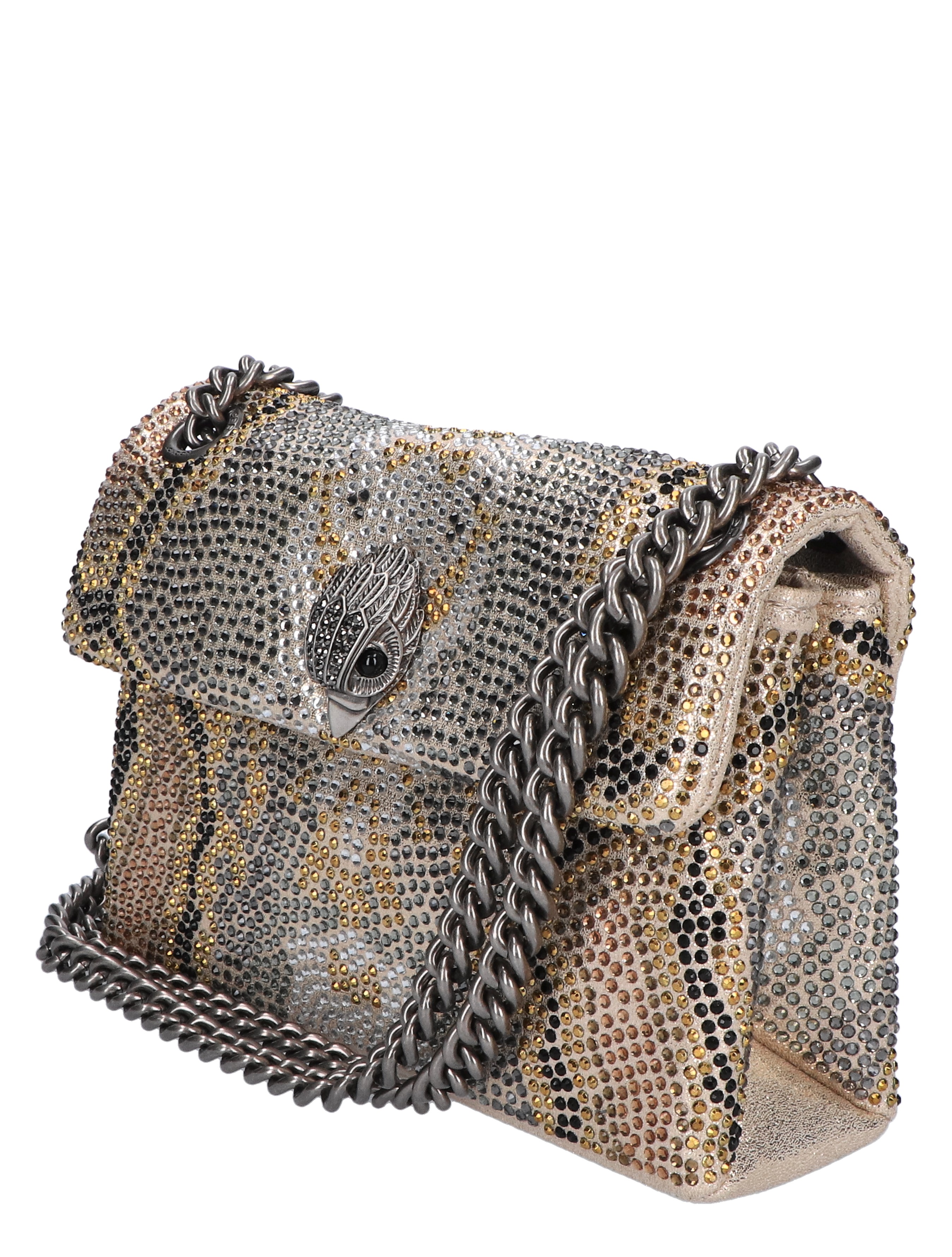 Kurt Geiger - Fabric Mini Kensington 3584465609 Metal Combo - Dames - Schoudertassen - 46425_53_3