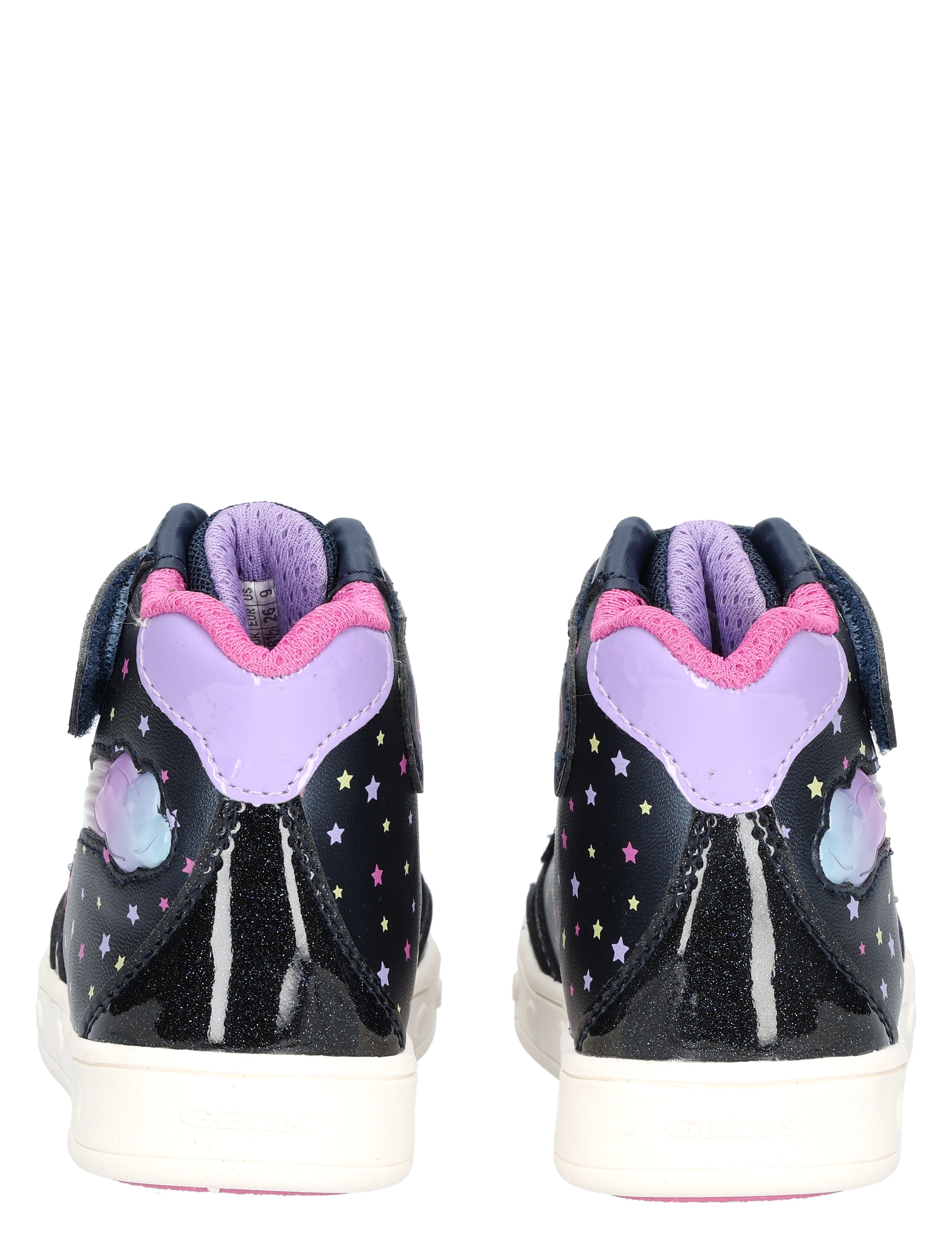 Geox - Skylin Girl Ster Navy Multicolor - Meisjes - Veter Boots - Boots - 48251_33_6