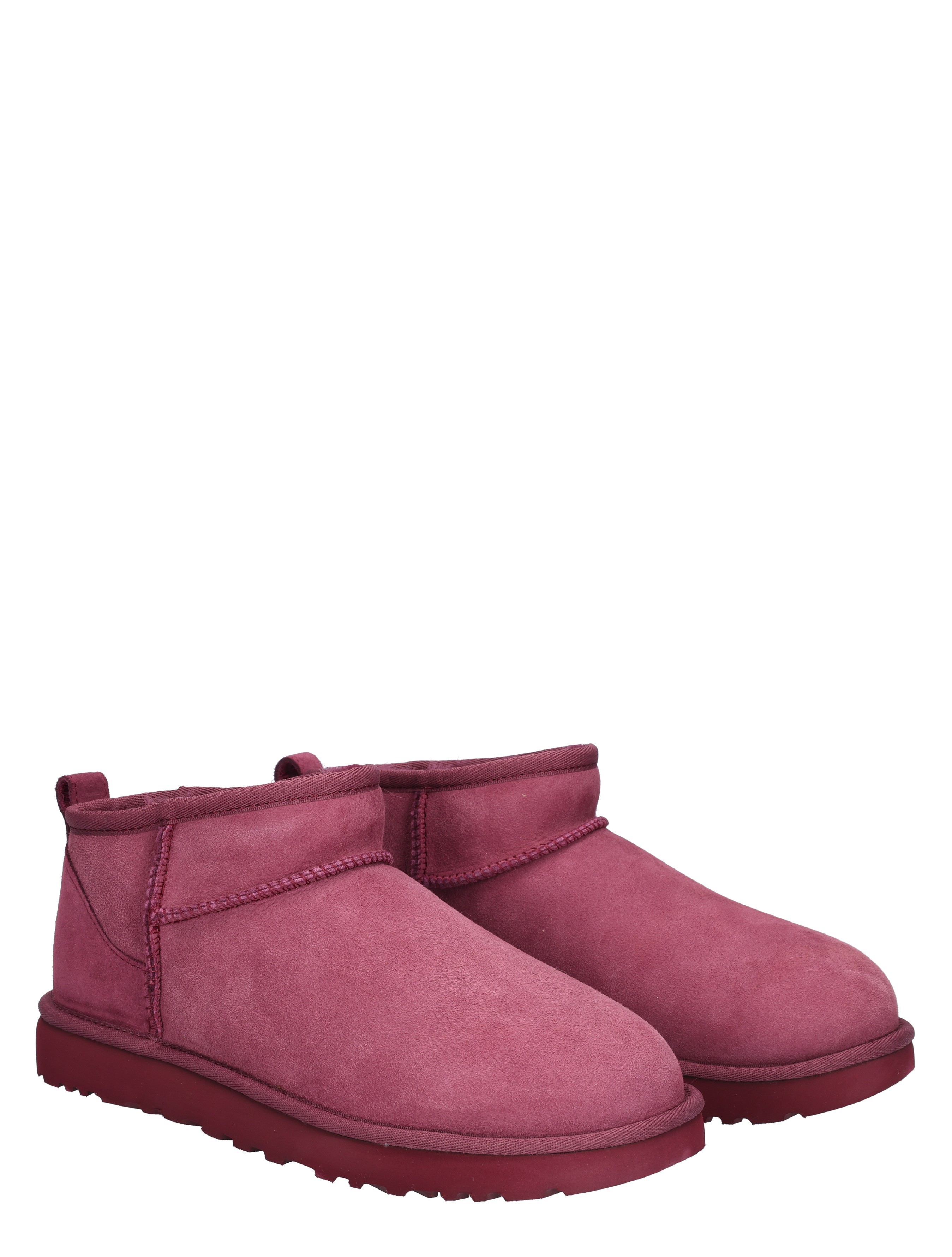 UGG - Classic Ultra Mini Burnt Magenta - Dames - Boots - Enkellaarsjes - 48033_42_5