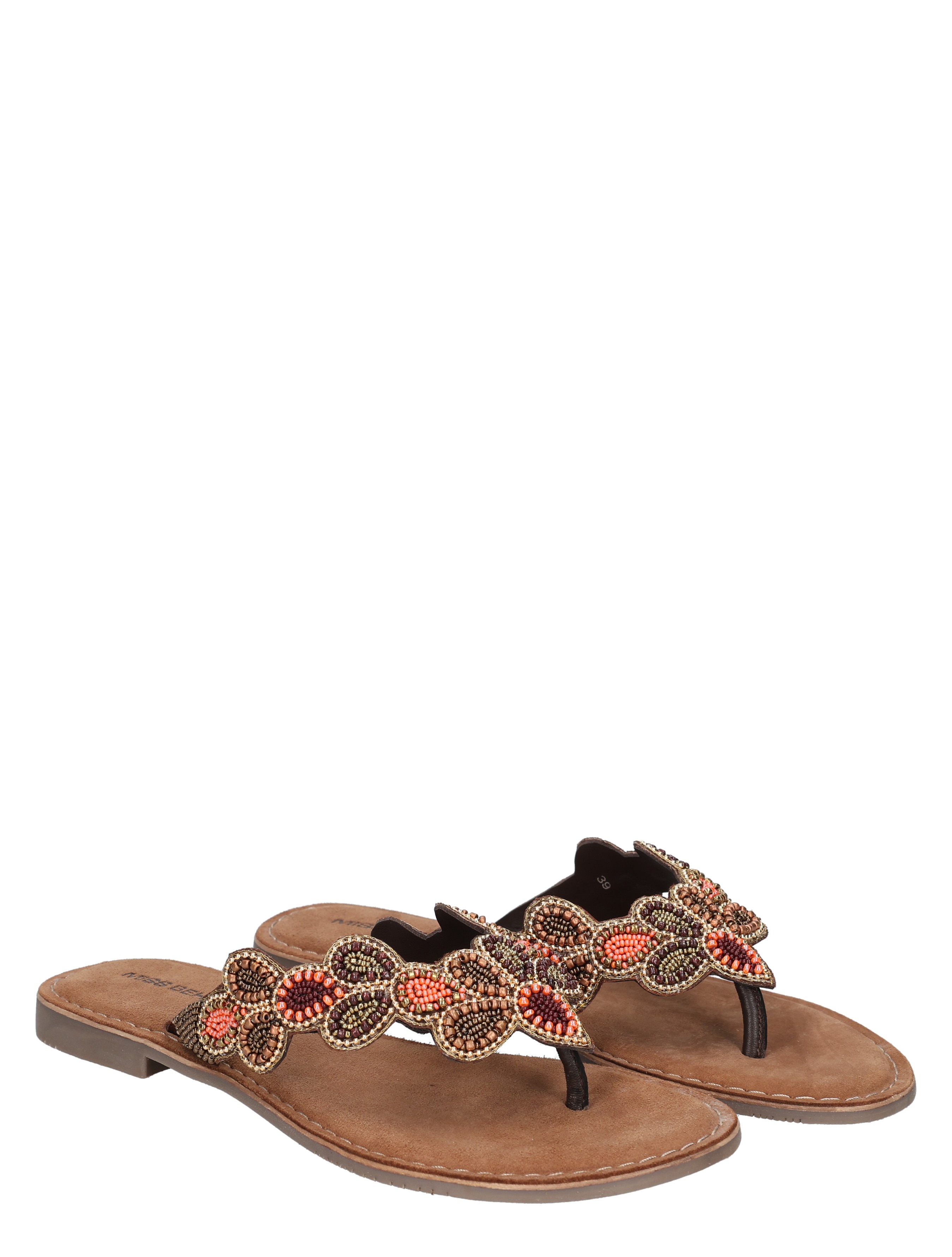Miss Behave - Zelda Brown Multi - Dames - Slippers - 50308_22_6