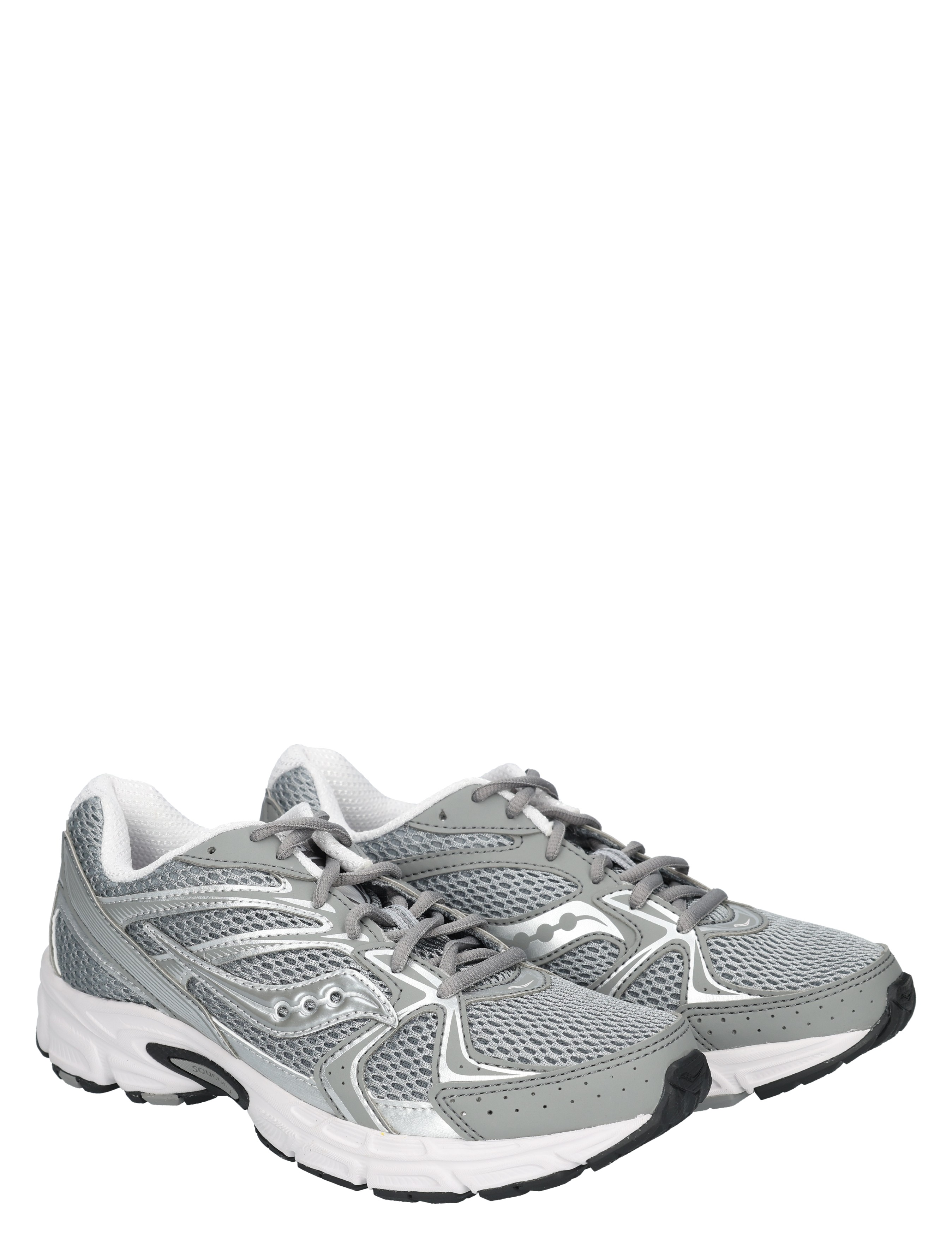 Saucony - Ride Millenium Women 39 Grey Silver - Dames - Sneakers - Lage Sneakers - 49683_99_5