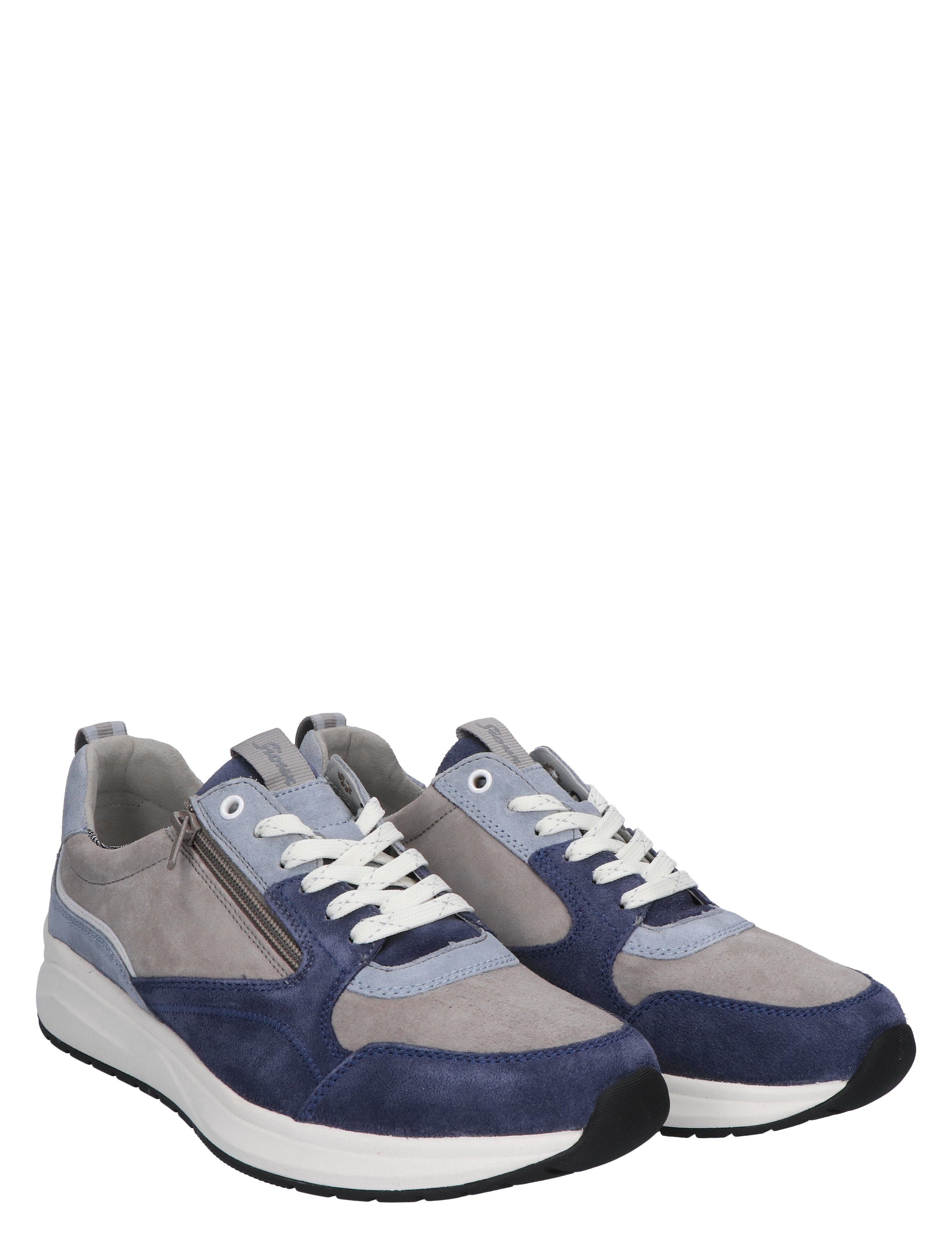 Sioux - Tasulio 12280 Blue Beige J-Wjdte - Heren - Veterschoenen - Casual Veterschoenen - 47454_37_5